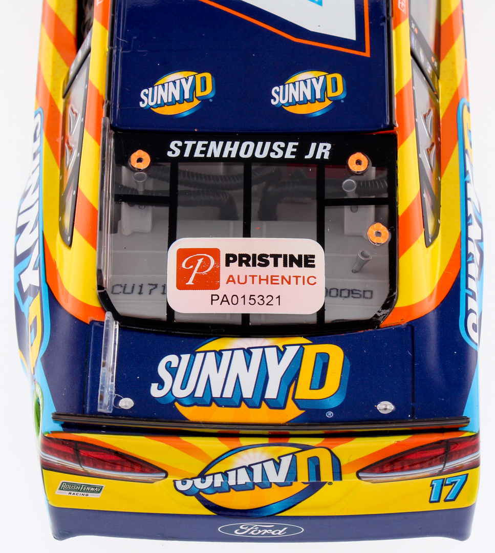 Ricky Stenhouse Jr. Signed 2017 NASCAR #17 Sunny D 1:24 LE Premium Action Diecast Car (PA COA) at PristineAuction.com Ricky Stenhouse Jr. Signed 2017 NASCAR #17 Sunny D 1:24 LE Premium Action Diecast Car (PA COA) at PristineAuction.com