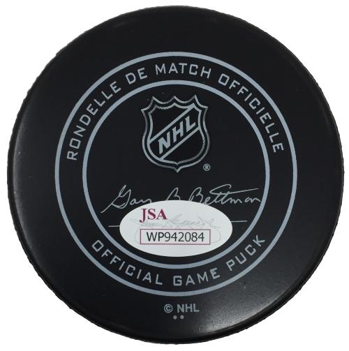 Eric Lindros Signed Retirement Logo Hockey Puck (JSA COA) at PristineAuction.com Eric Lindros Signed Retirement Logo Hockey Puck (JSA COA) at PristineAuction.com