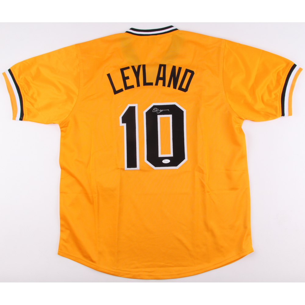 Jim Leyland Signed Pirates Jersey (JSA COA) Pristine Auction