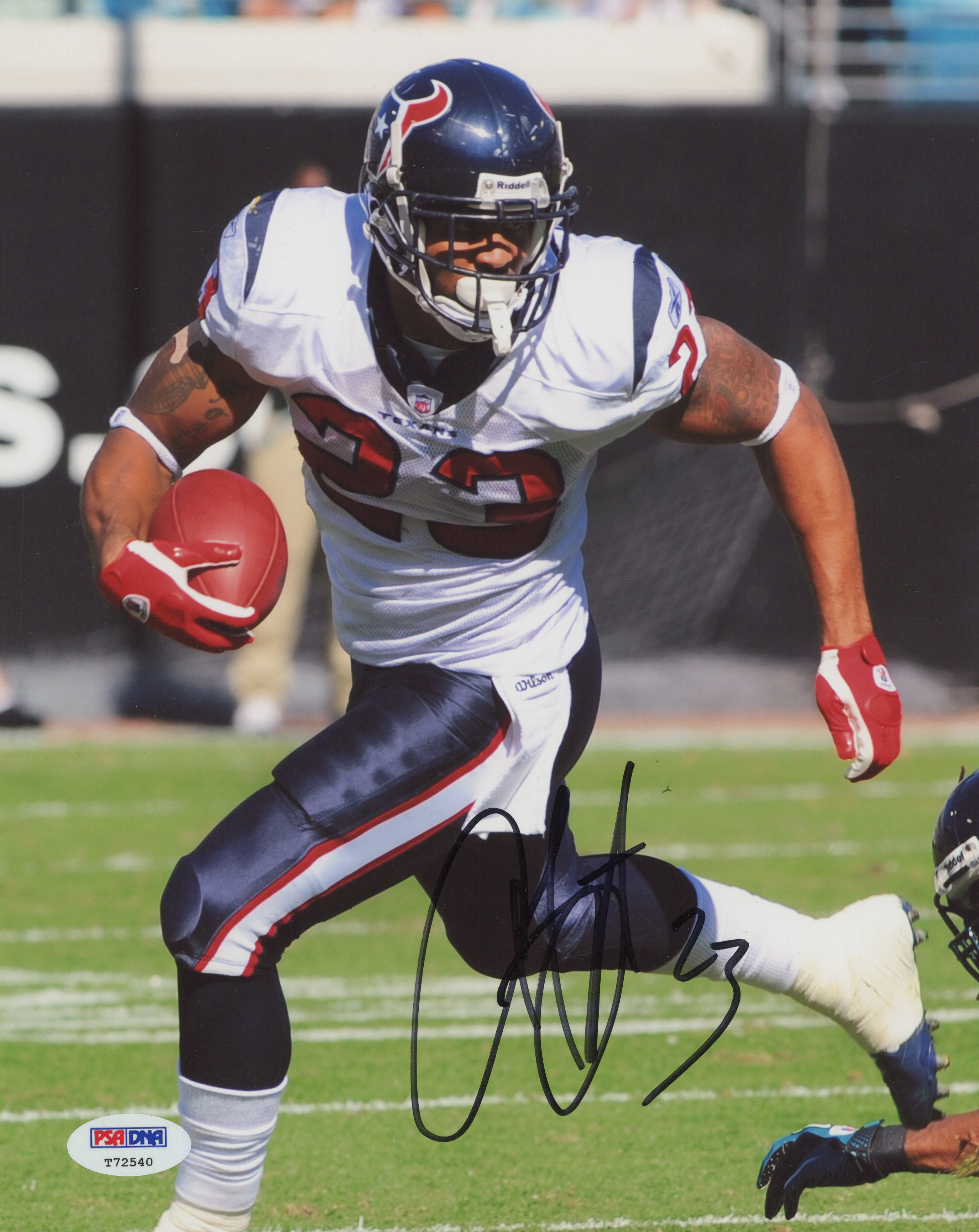 Arian Foster Signed Texans 8x10 Photo (PSA COA) at PristineAuction.com Arian Foster Signed Texans 8x10 Photo (PSA COA) at PristineAuction.com
