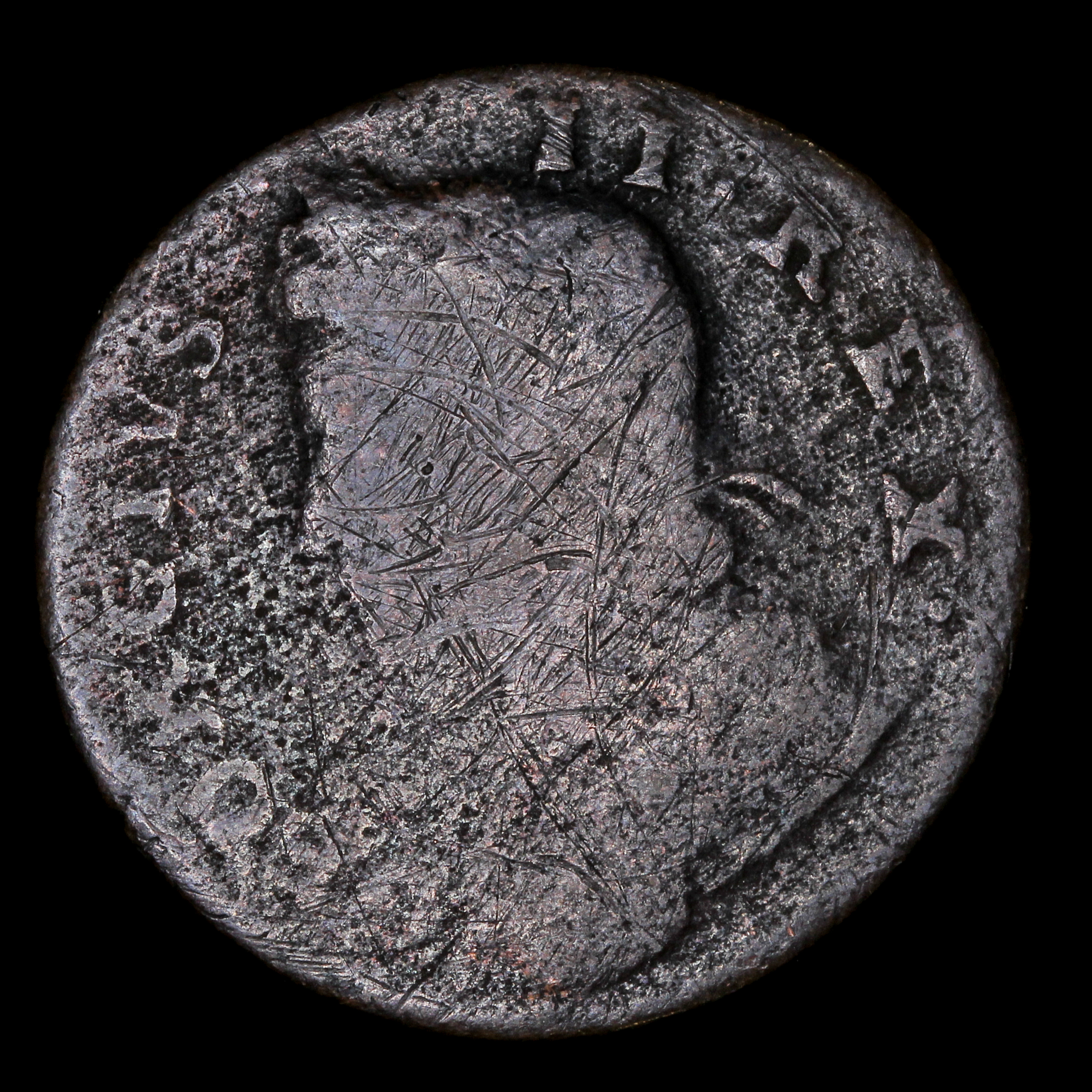 1739 GEORGIVS II REX. Colonial Half-Penny at PristineAuction.com 1739 GEORGIVS II REX. Colonial Half-Penny at PristineAuction.com