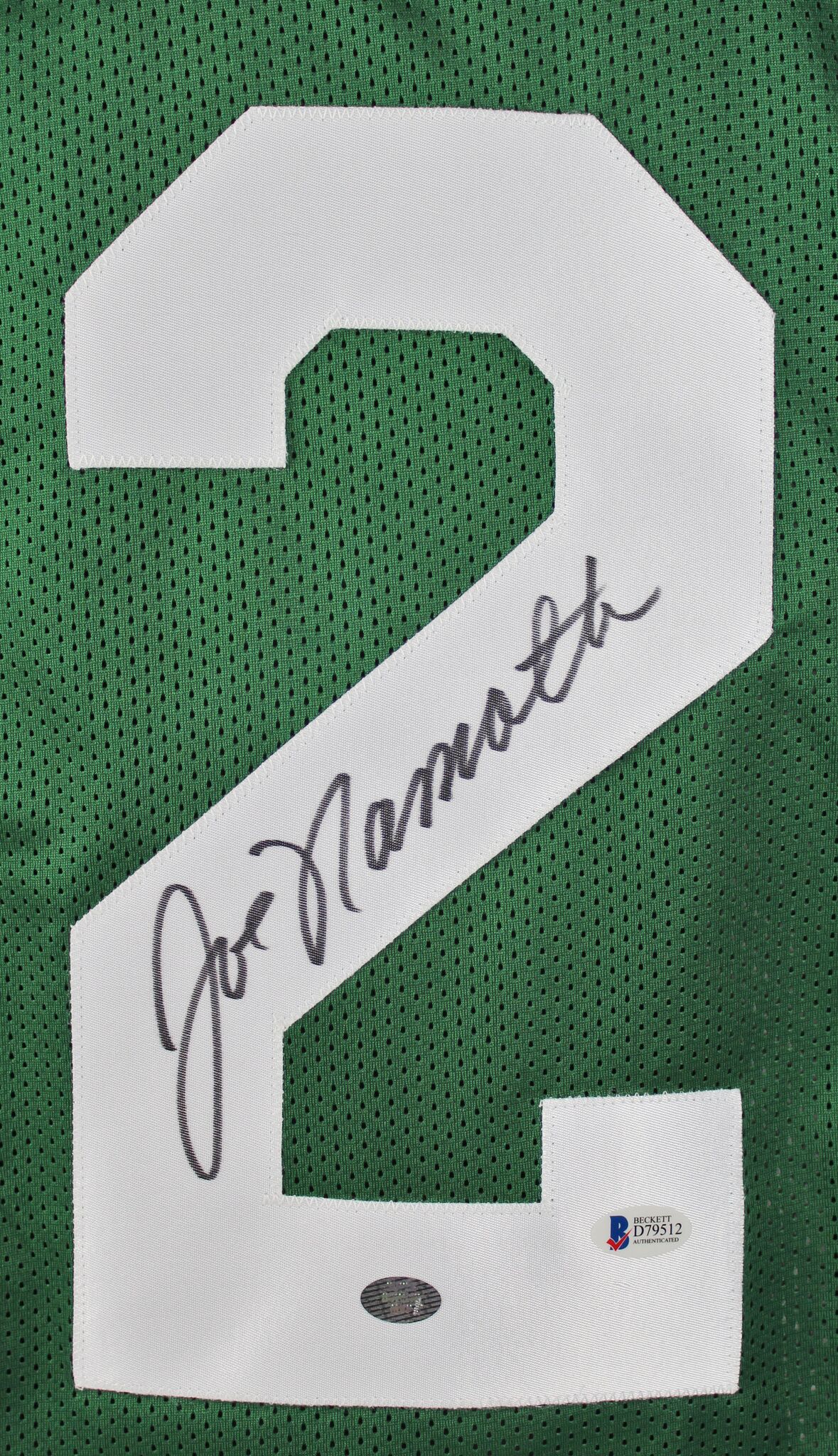 Joe Namath Signed Jets Jersey (Beckett COA & Namath Hologram) at PristineAuction.com Joe Namath Signed Jets Jersey (Beckett COA & Namath Hologram) at PristineAuction.com