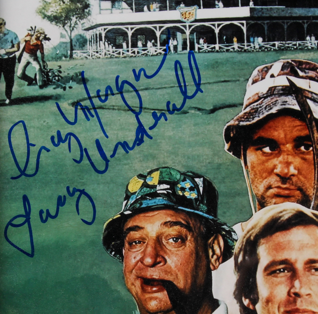 Cindy Morgan & Michael O'Keefe Signed "Caddyshack" 12x18 Custom Framed Movie Poster Inscribed "Lacey Underall" & "Noonan" (Schwartz COA) at PristineAuction.com Cindy Morgan & Michael O'Keefe Signed "Caddyshack" 12x18 Custom Framed Movie Poster Inscribed "Lacey Underall" & "Noonan" (Schwartz COA) at PristineAuction.com