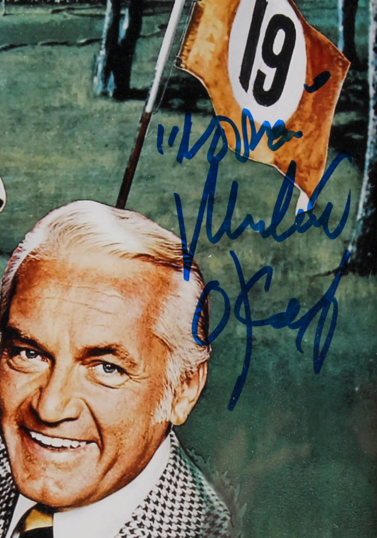 Cindy Morgan & Michael O'Keefe Signed "Caddyshack" 12x18 Custom Framed Movie Poster Inscribed "Lacey Underall" & "Noonan" (Schwartz COA) at PristineAuction.com Cindy Morgan & Michael O'Keefe Signed "Caddyshack" 12x18 Custom Framed Movie Poster Inscribed "Lacey Underall" & "Noonan" (Schwartz COA) at PristineAuction.com