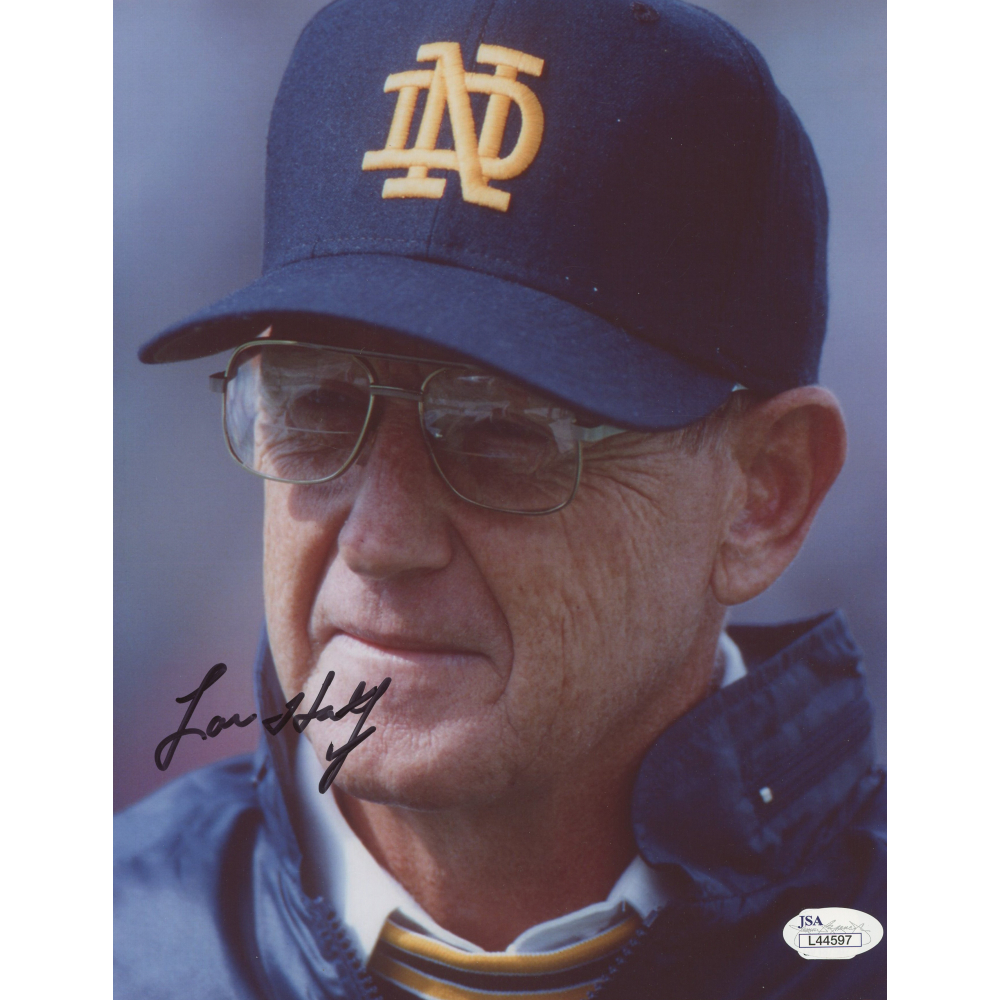 Lou Holtz Signed 8x10 Photo (JSA COA) | Pristine Auction