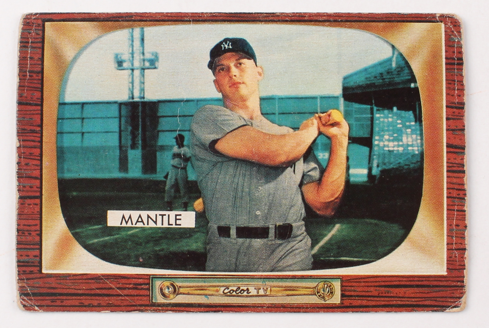 1955 Bowman #202 Mickey Mantle at PristineAuction.com 1955 Bowman #202 Mickey Mantle at PristineAuction.com