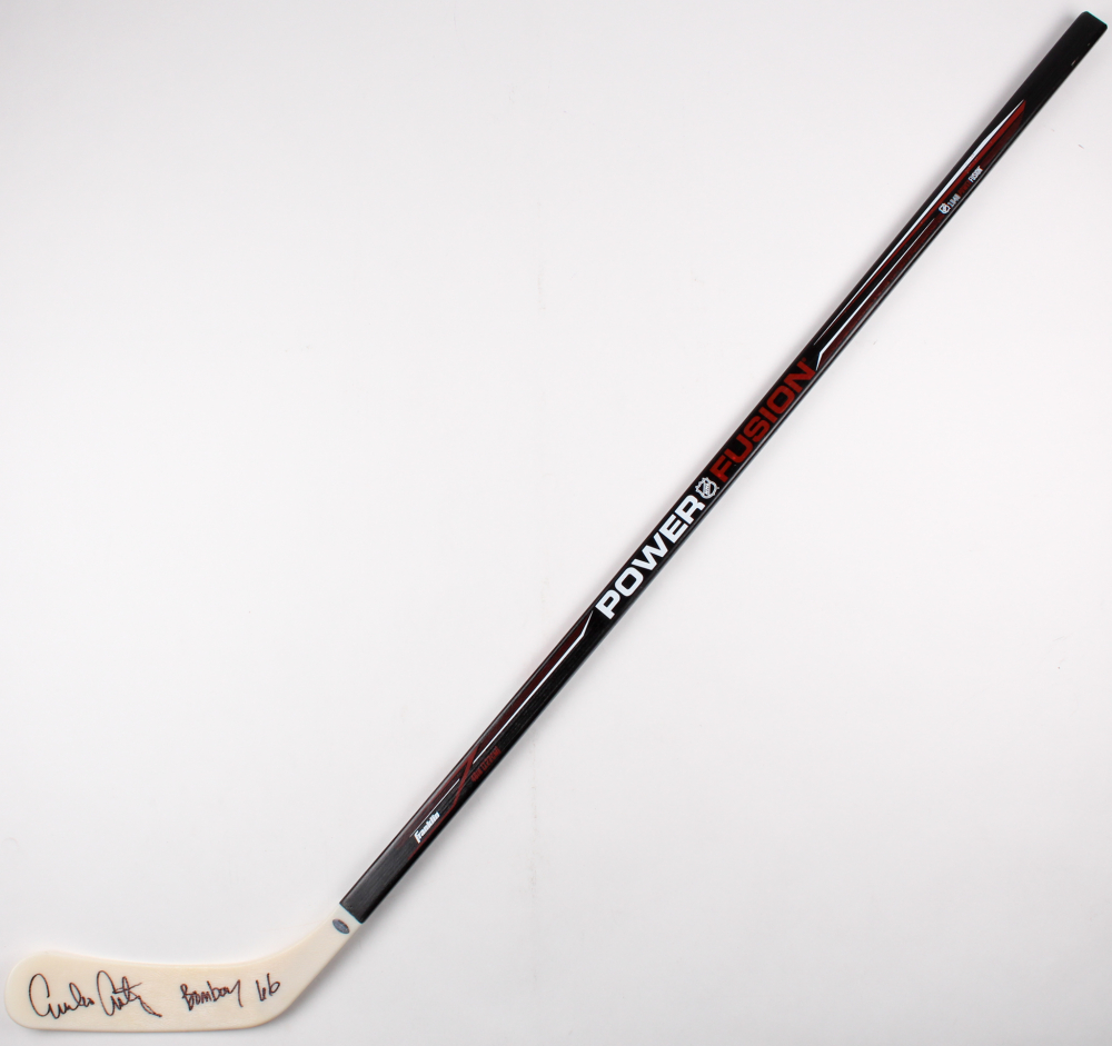 Emilio Estevez Signed Power Fusion FullSize Hockey Stick Inscribed