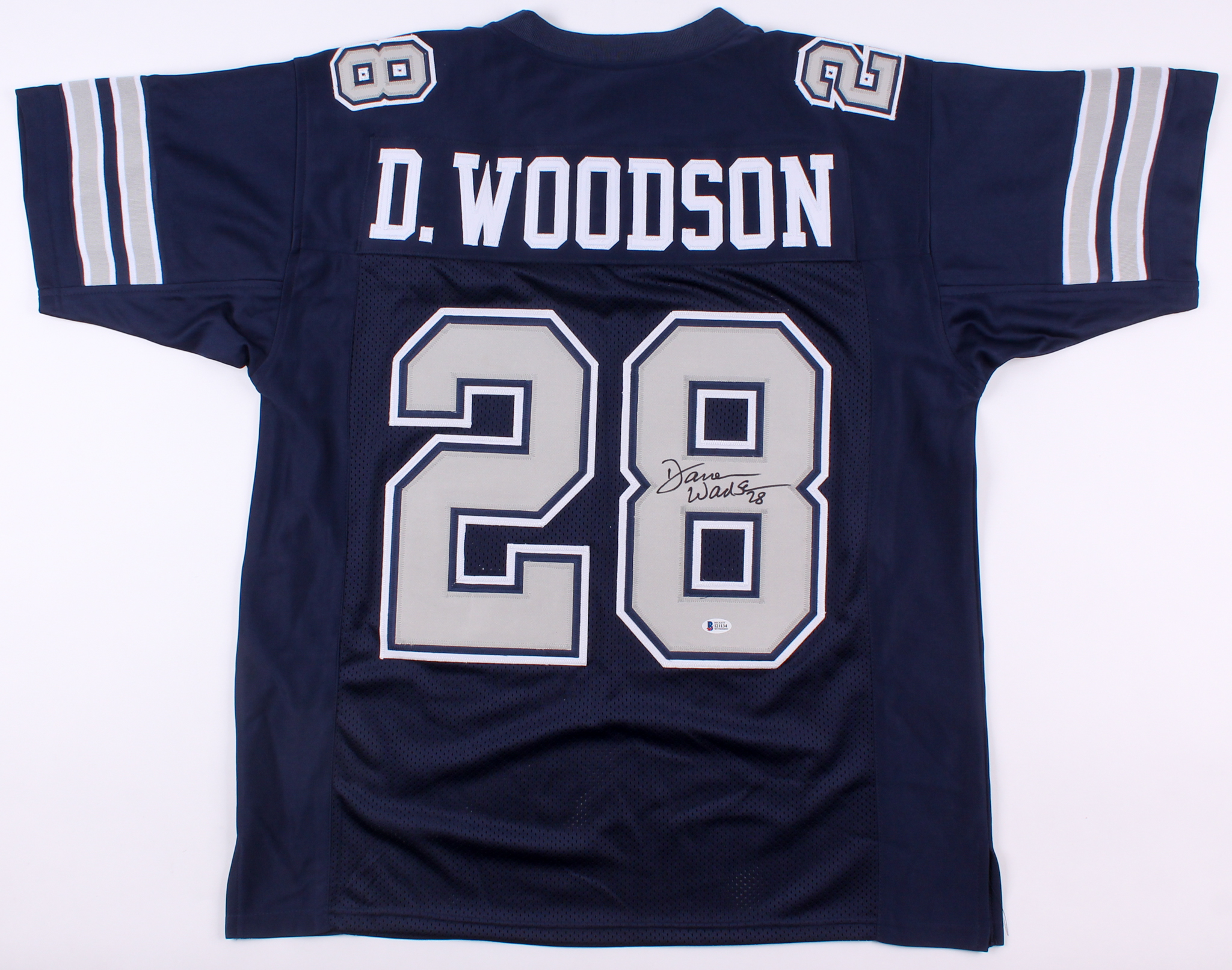 Darren Woodson Signed Cowboys Jersey (Beckett COA) at PristineAuction.com Darren Woodson Signed Cowboys Jersey (Beckett COA) at PristineAuction.com