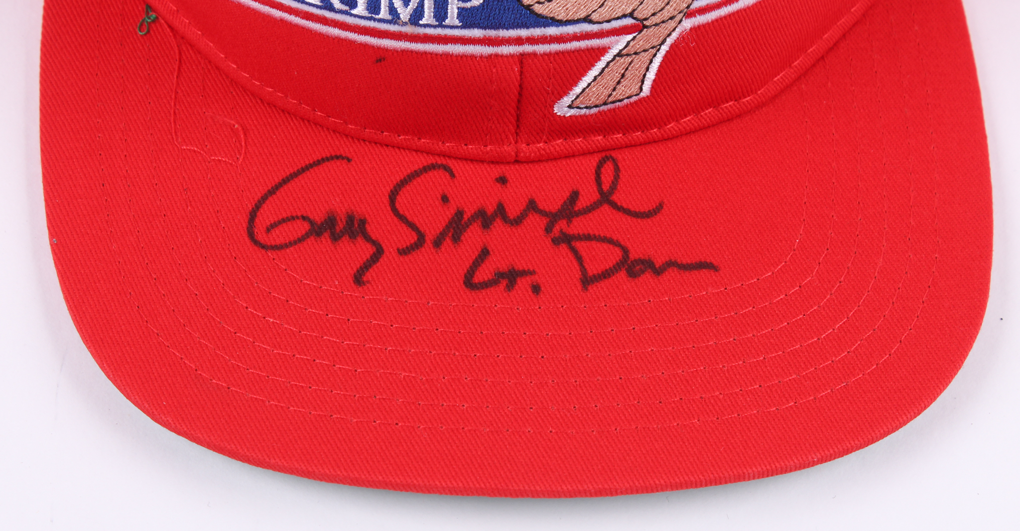 Gary Sinise Signed "Forrest Gump" Bubba Gump Shrimp Co. Hat Inscribed "Lt. Dan" (Schwartz COA) at PristineAuction.com Gary Sinise Signed "Forrest Gump" Bubba Gump Shrimp Co. Hat Inscribed "Lt. Dan" (Schwartz COA) at PristineAuction.com