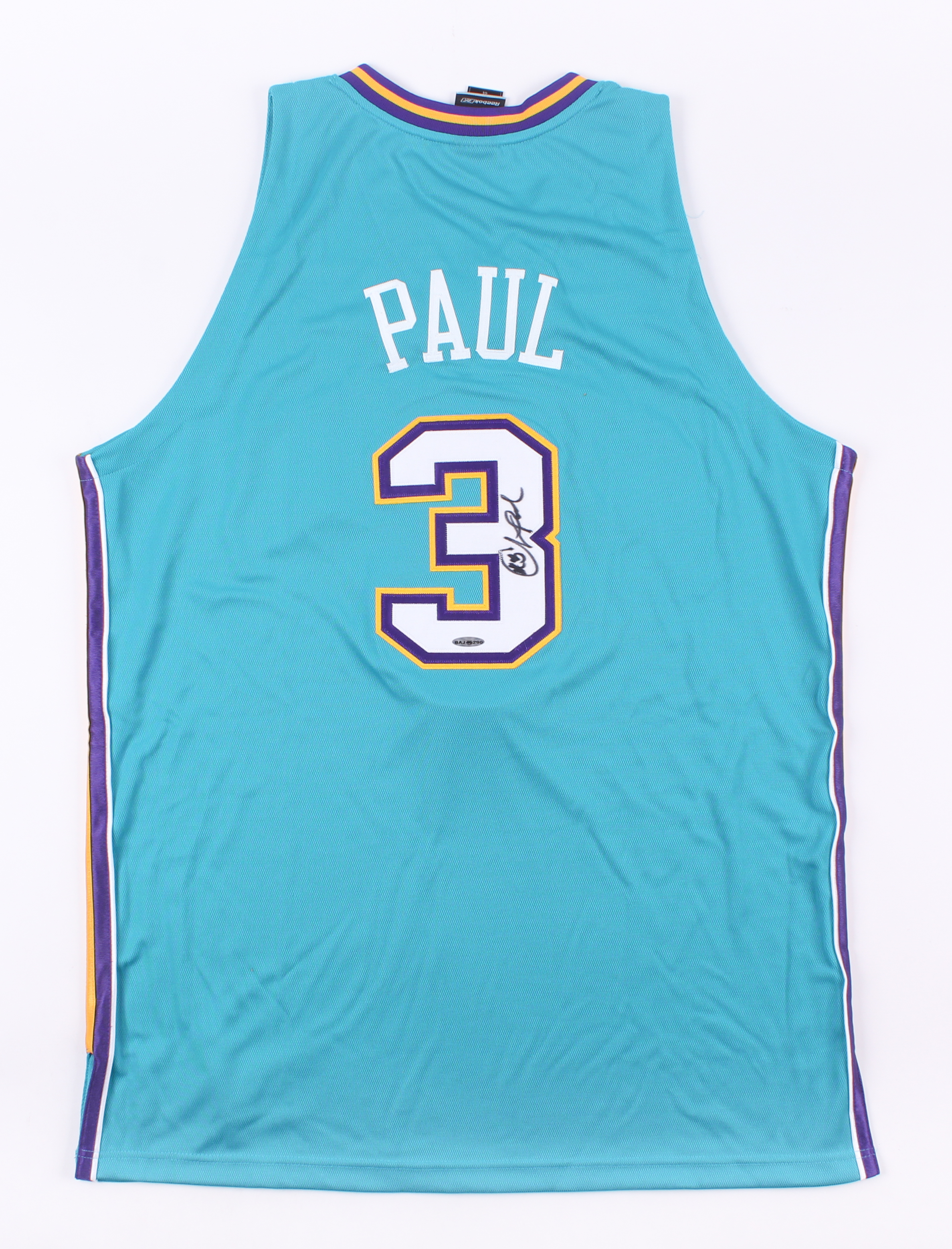 Chris Paul Signed Hornets Jersey (UD COA) at PristineAuction.com Chris Paul Signed Hornets Jersey (UD COA) at PristineAuction.com