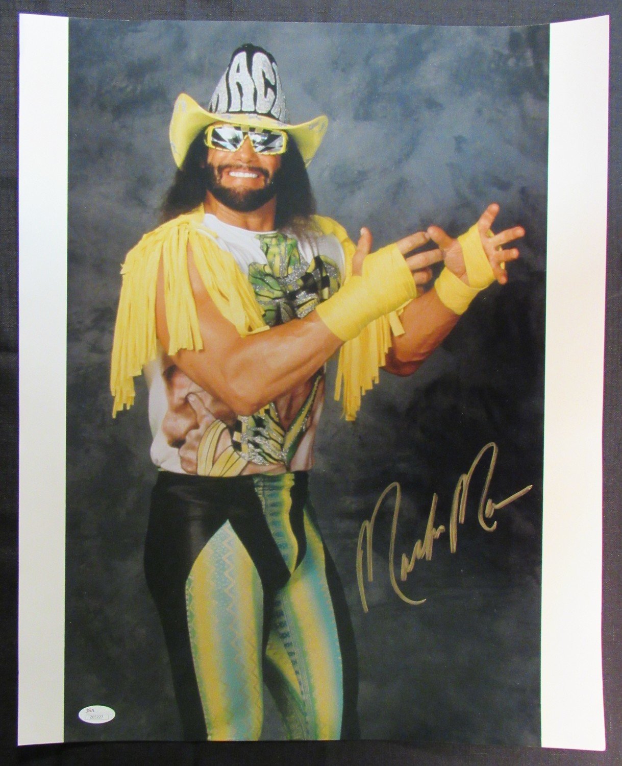 Randy Savage Signed 16x20 Photo (JSA LOA) at PristineAuction.com Randy Savage Signed 16x20 Photo (JSA LOA) at PristineAuction.com
