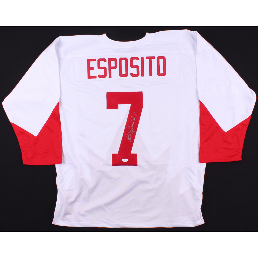 Phil Esposito Signed Team Canada Jersey (JSA COA) Pristine Auction