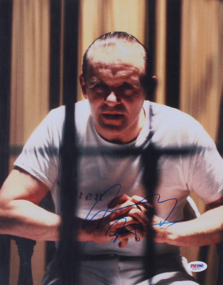 Anthony Hopkins Signed "The Silence of the Lambs" 11x14 Photo (PSA COA ...