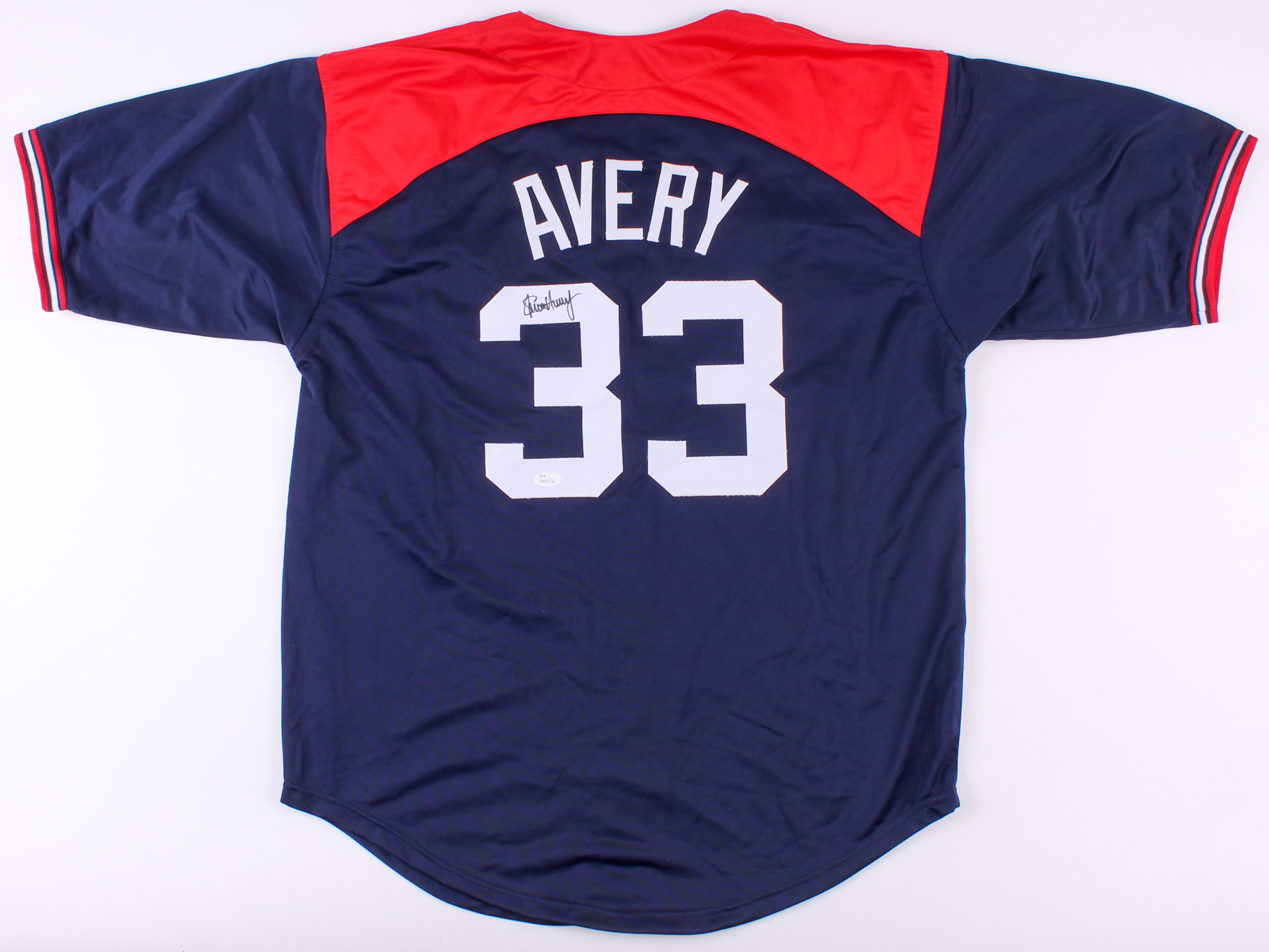 Steve Avery Signed Braves Jersey (JSA COA) at PristineAuction.com Steve Avery Signed Braves Jersey (JSA COA) at PristineAuction.com