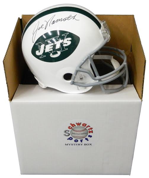 Schwartz Sports Football Superstar Signed Full Size Football Helmet Mystery Box - Series 1 (Limited to 75) at PristineAuction.com Schwartz Sports Football Superstar Signed Full Size Football Helmet Mystery Box - Series 1 (Limited to 75) at PristineAuction.com