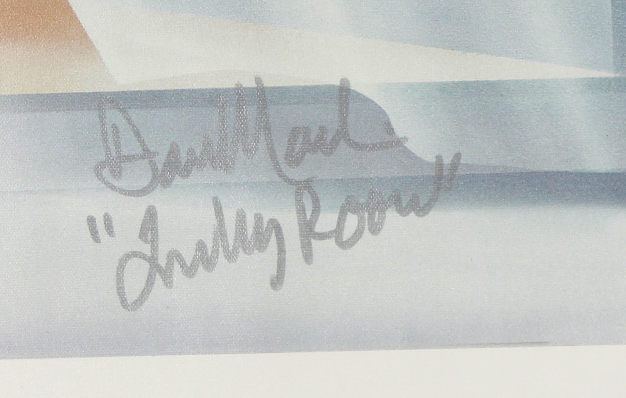 Dan Mackin & Brian Wilson Signed "In My Room" Limited Edition 34" x 50" Fine Art Giclee on Canvas #189/500 (PA LOA) at PristineAuction.com Dan Mackin & Brian Wilson Signed "In My Room" Limited Edition 34" x 50" Fine Art Giclee on Canvas #189/500 (PA LOA) at PristineAuction.com