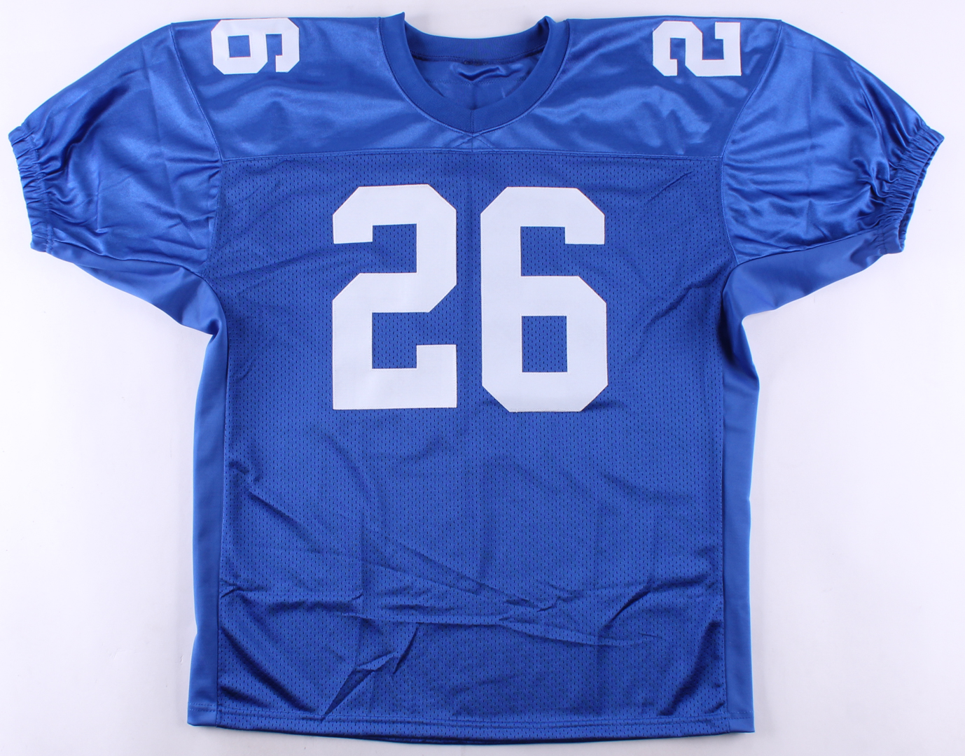 Saquon Barkley Signed Giants Jersey (JSA Signature Debut COA) at PristineAuction.com Saquon Barkley Signed Giants Jersey (JSA Signature Debut COA) at PristineAuction.com