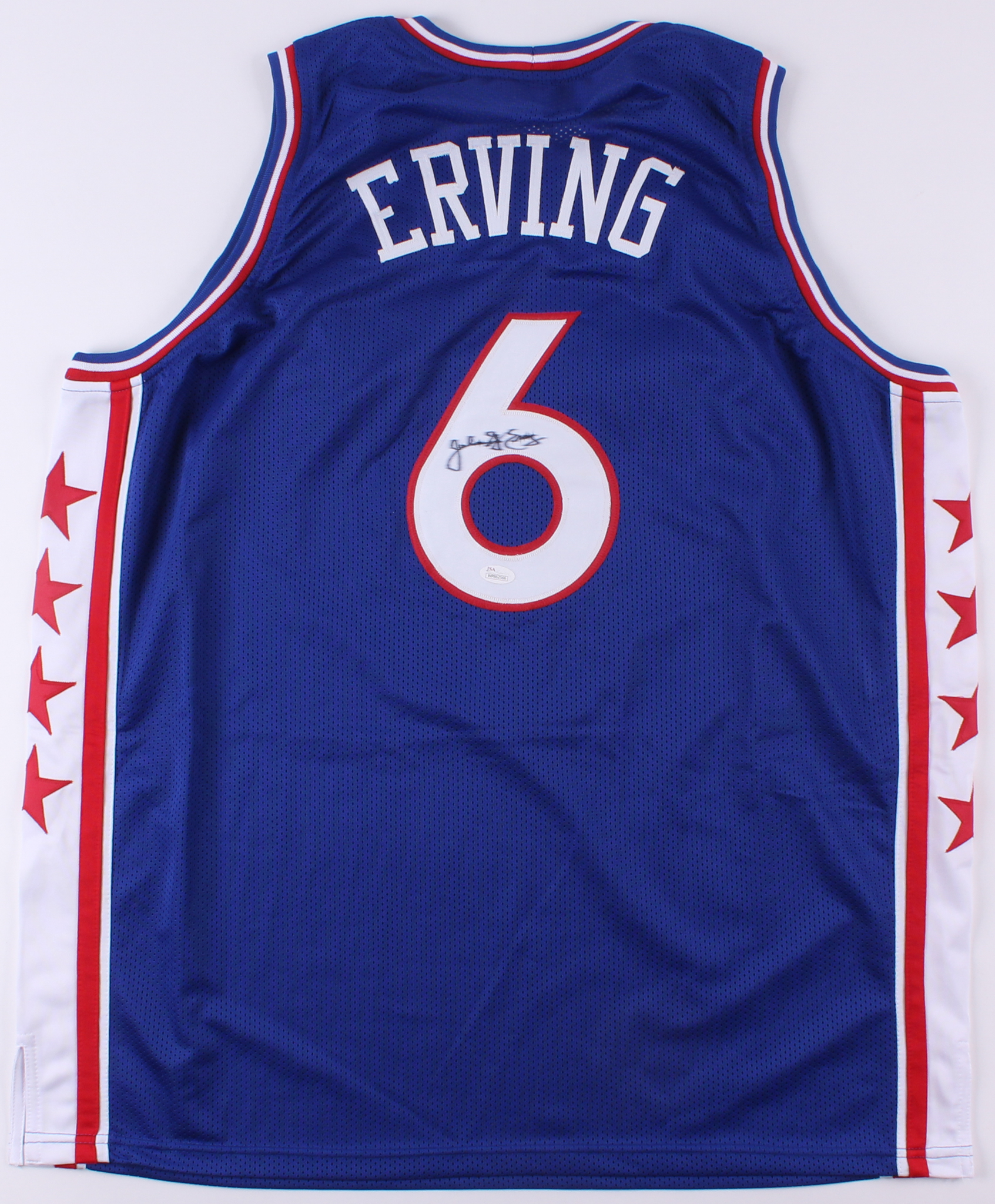 Julius "Dr. J" Erving Signed 76ers Jersey (JSA COA) at PristineAuction.com Julius "Dr. J" Erving Signed 76ers Jersey (JSA COA) at PristineAuction.com
