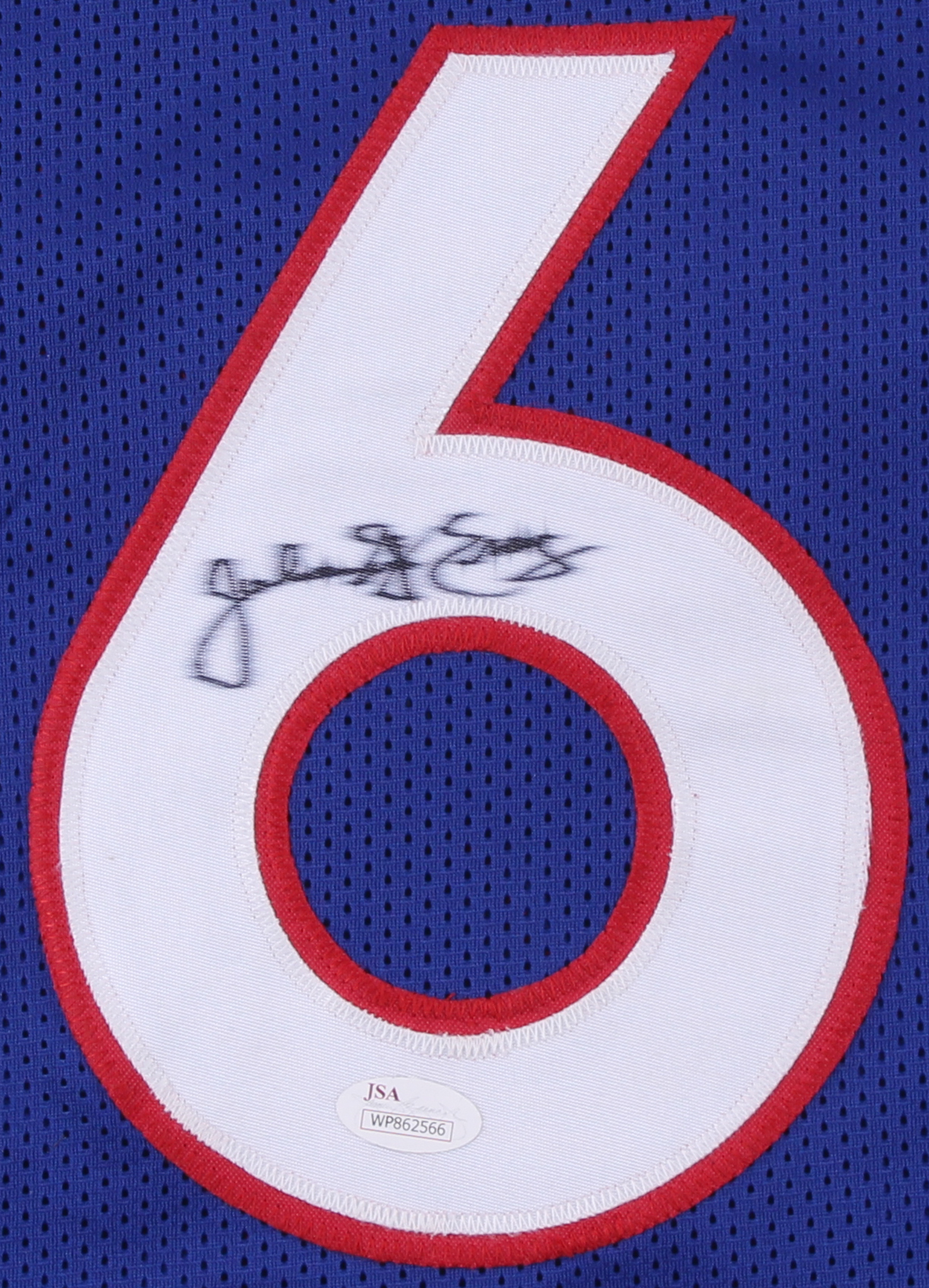 Julius "Dr. J" Erving Signed 76ers Jersey (JSA COA) at PristineAuction.com Julius "Dr. J" Erving Signed 76ers Jersey (JSA COA) at PristineAuction.com