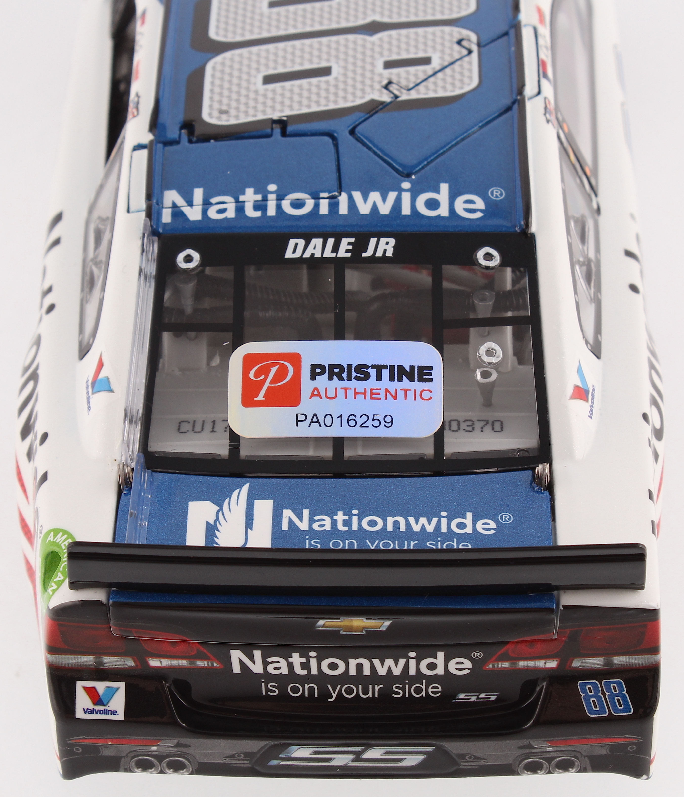 Dale Earnhardt Jr. Signed 2017 #88 Nationwide Patriotic 1:24 LE Premium Action Diecast Car (Dale Jr. Hologram) at PristineAuction.com Dale Earnhardt Jr. Signed 2017 #88 Nationwide Patriotic 1:24 LE Premium Action Diecast Car (Dale Jr. Hologram) at PristineAuction.com