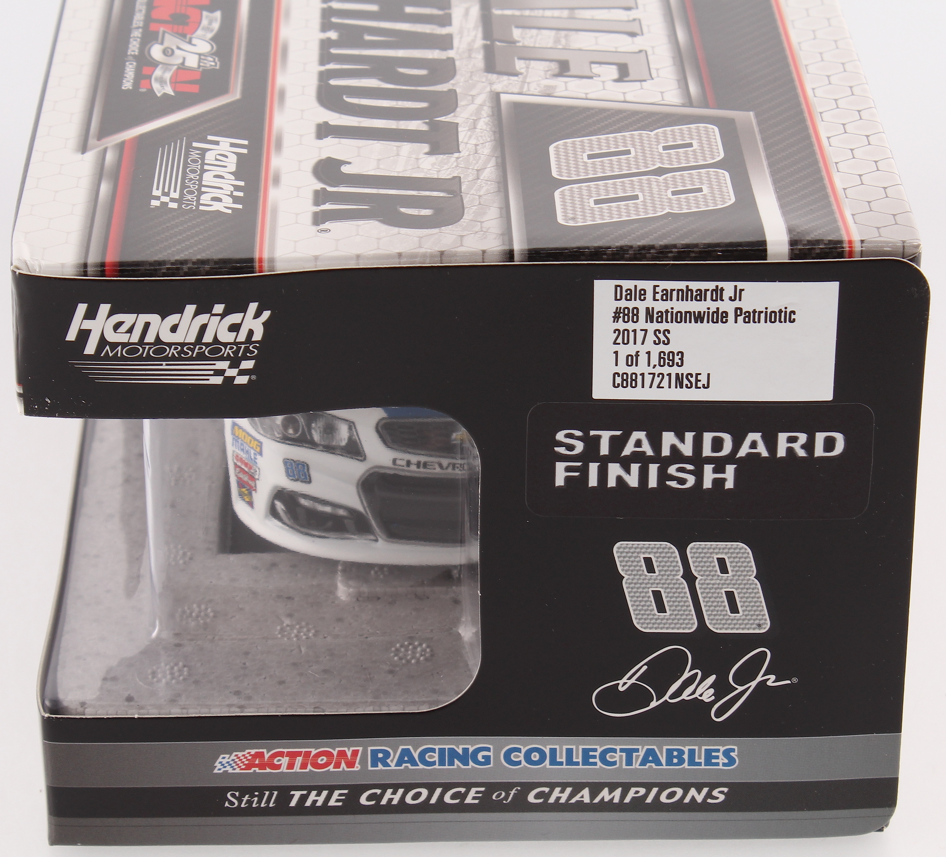 Dale Earnhardt Jr. Signed 2017 #88 Nationwide Patriotic 1:24 LE Premium Action Diecast Car (Dale Jr. Hologram) at PristineAuction.com Dale Earnhardt Jr. Signed 2017 #88 Nationwide Patriotic 1:24 LE Premium Action Diecast Car (Dale Jr. Hologram) at PristineAuction.com