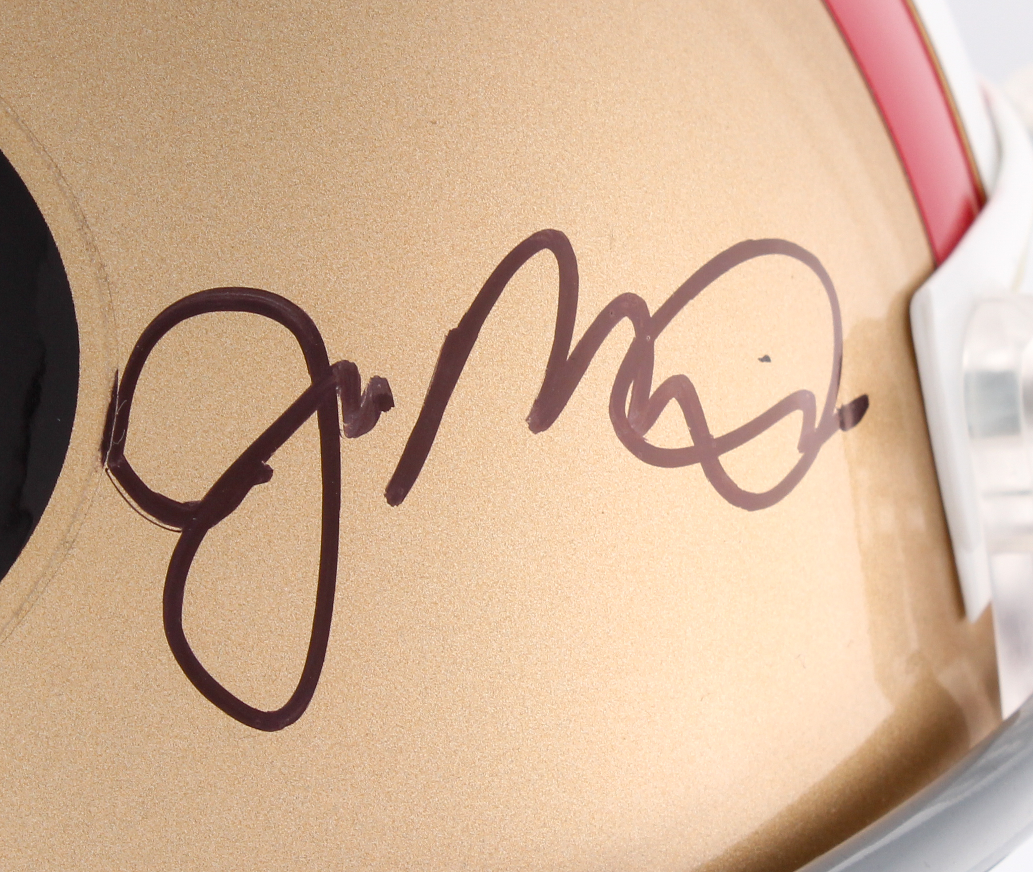 Joe Montana & Dwight Clark Signed 49ers Full-Size Helmet Inscribed "The Catch" & "1-10-82" with Hand-Drawn Play (JSA COA) at PristineAuction.com Joe Montana & Dwight Clark Signed 49ers Full-Size Helmet Inscribed "The Catch" & "1-10-82" with Hand-Drawn Play (JSA COA) at PristineAuction.com