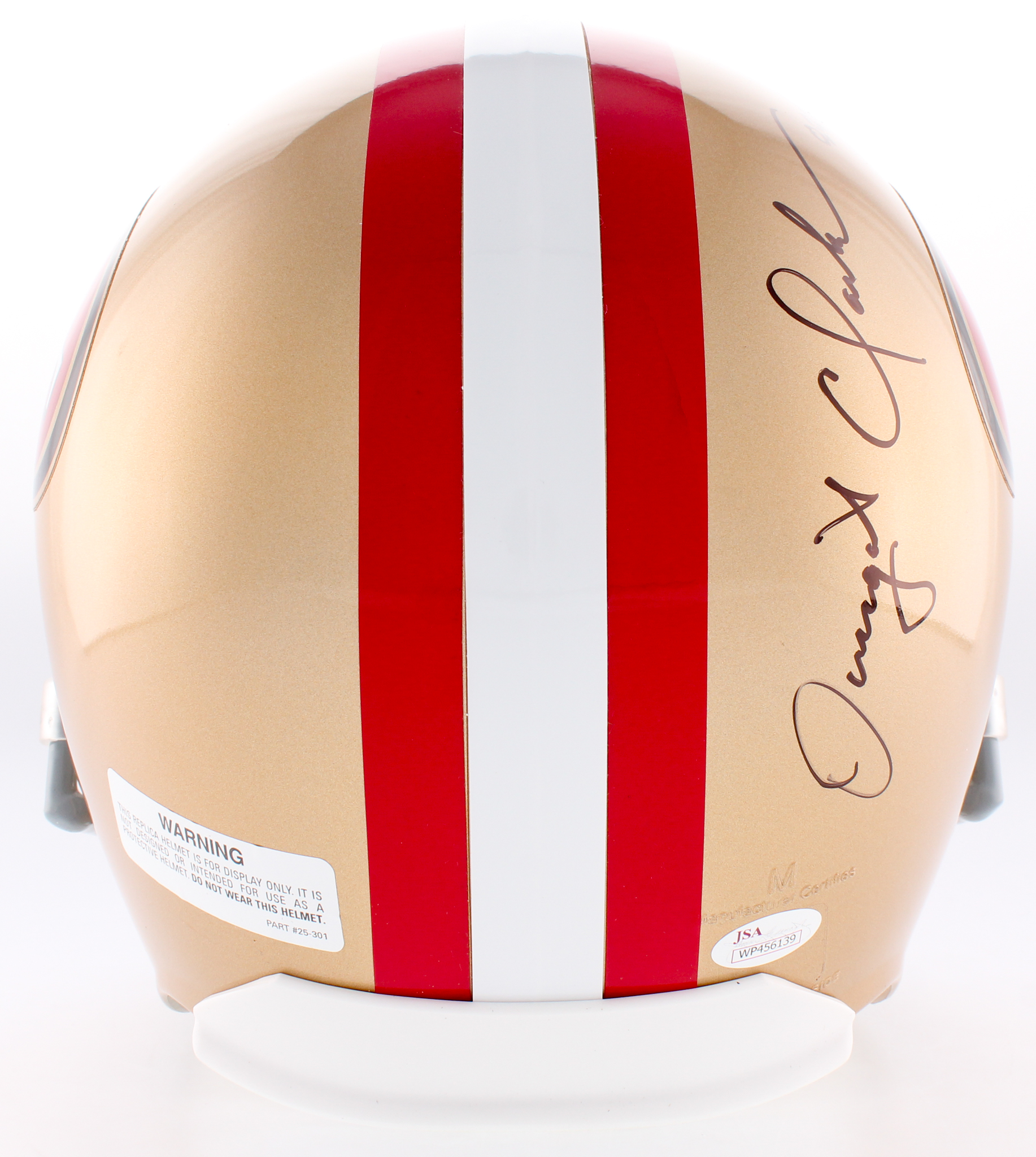 Joe Montana & Dwight Clark Signed 49ers Full-Size Helmet Inscribed "The Catch" & "1-10-82" with Hand-Drawn Play (JSA COA) at PristineAuction.com Joe Montana & Dwight Clark Signed 49ers Full-Size Helmet Inscribed "The Catch" & "1-10-82" with Hand-Drawn Play (JSA COA) at PristineAuction.com