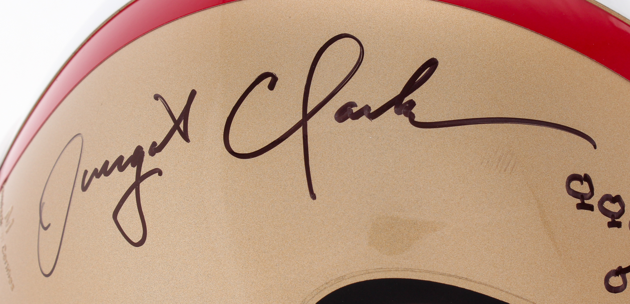 Joe Montana & Dwight Clark Signed 49ers Full-Size Helmet Inscribed "The Catch" & "1-10-82" with Hand-Drawn Play (JSA COA) at PristineAuction.com Joe Montana & Dwight Clark Signed 49ers Full-Size Helmet Inscribed "The Catch" & "1-10-82" with Hand-Drawn Play (JSA COA) at PristineAuction.com