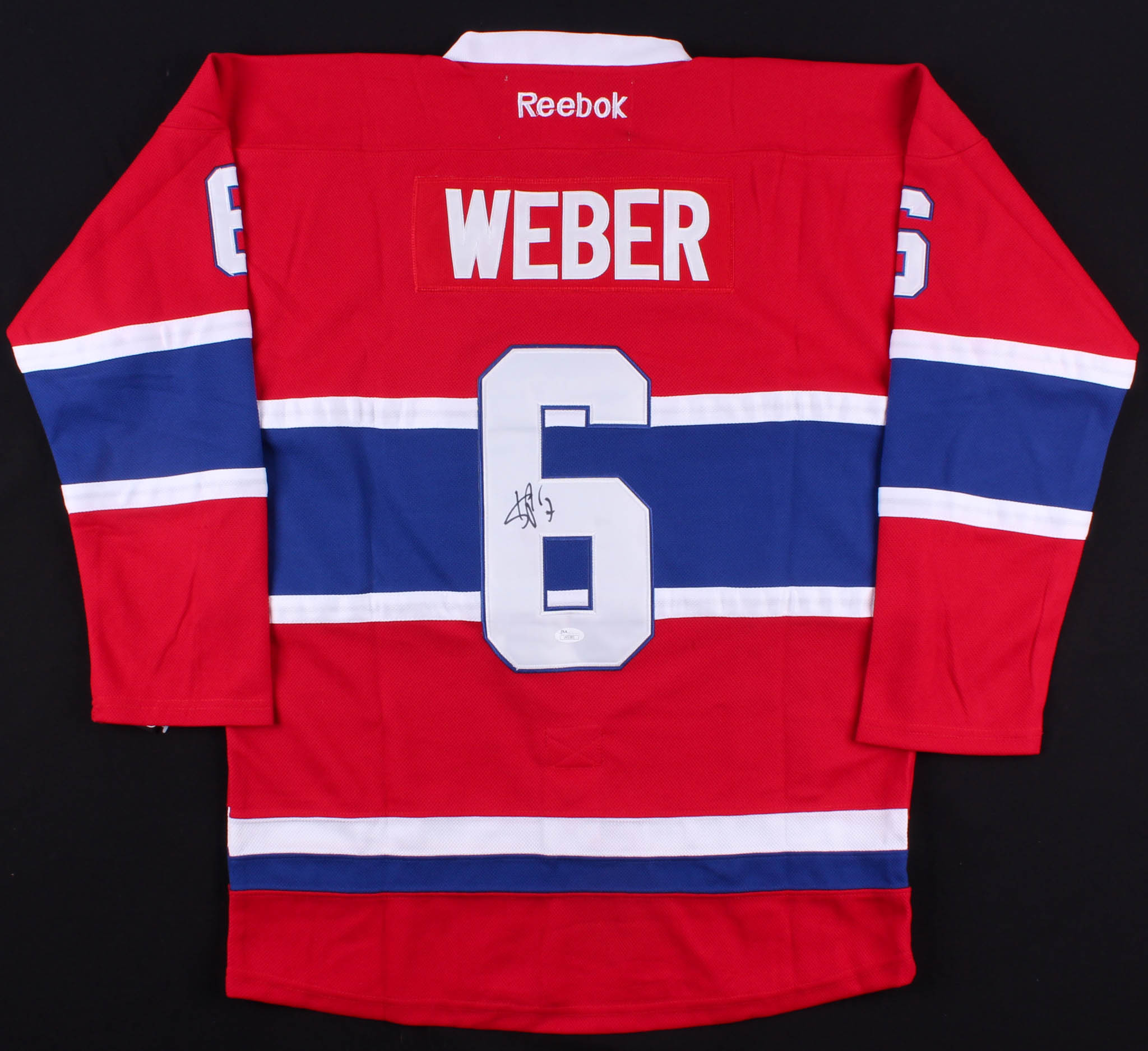 Shea Weber Signed Canadiens Jersey (JSA COA) at PristineAuction.com Shea Weber Signed Canadiens Jersey (JSA COA) at PristineAuction.com