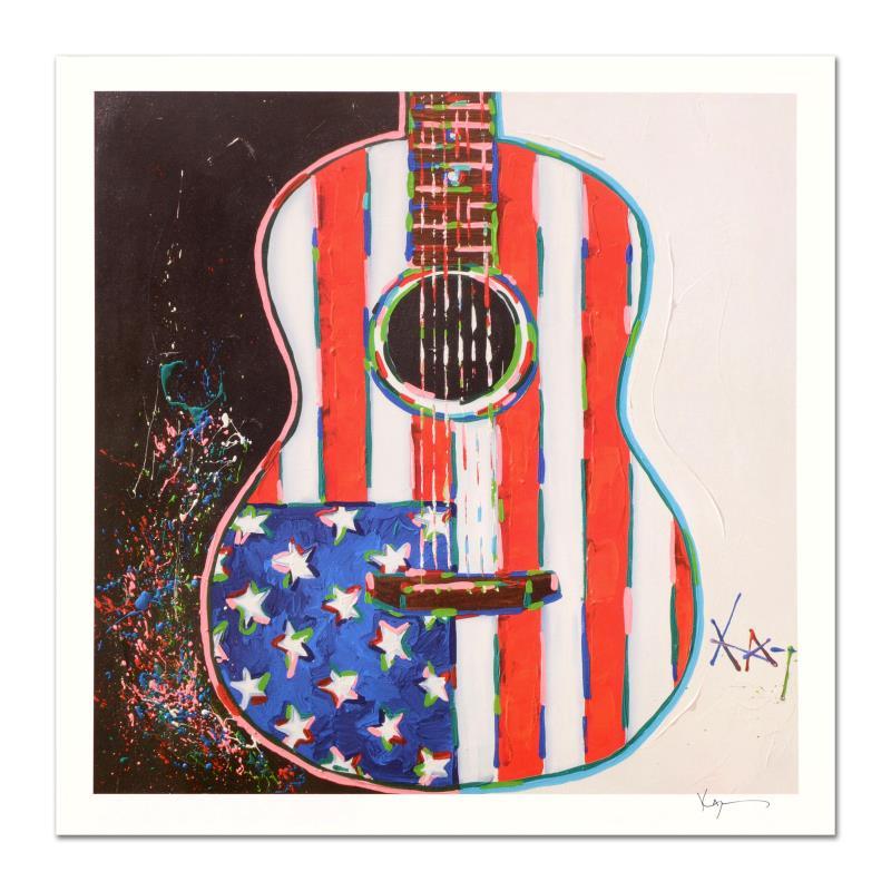 "American Acoustic" LE 20x20 Lithograph by KAT (PA) at PristineAuction.com "American Acoustic" LE 20x20 Lithograph by KAT (PA) at PristineAuction.com