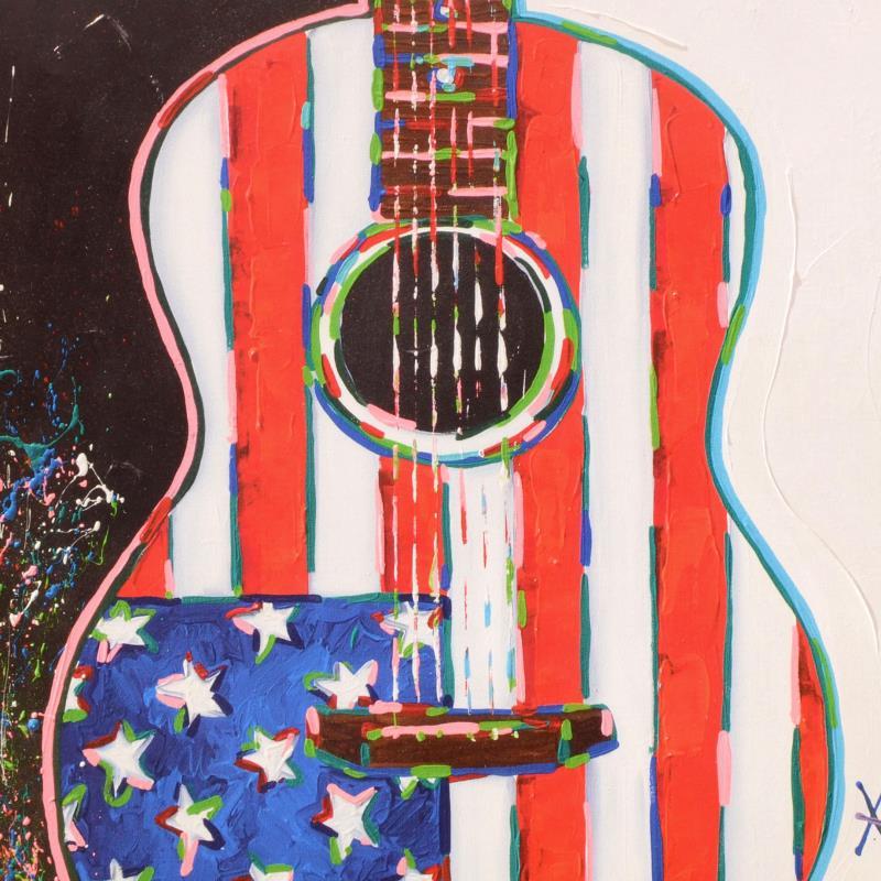 "American Acoustic" LE 20x20 Lithograph by KAT (PA) at PristineAuction.com "American Acoustic" LE 20x20 Lithograph by KAT (PA) at PristineAuction.com