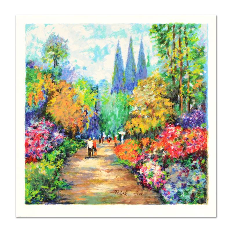 "Spring Road" LE 13x13 Serigraph by Dimitri Polak (PA) at PristineAuction.com "Spring Road" LE 13x13 Serigraph by Dimitri Polak (PA) at PristineAuction.com