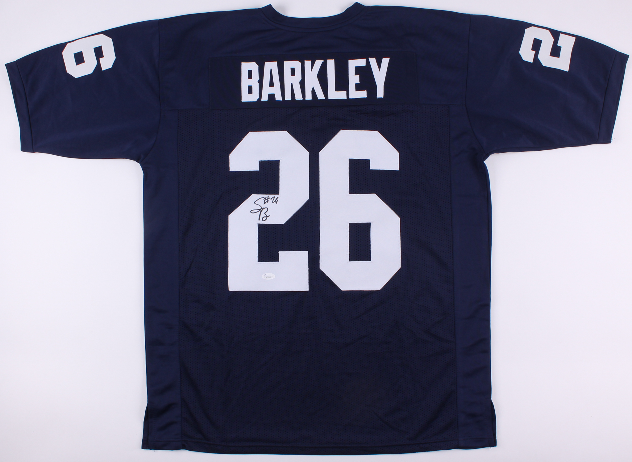 Saquon Barkley Signed Penn State Nittany Lions Jersey (JSA COA) at PristineAuction.com Saquon Barkley Signed Penn State Nittany Lions Jersey (JSA COA) at PristineAuction.com