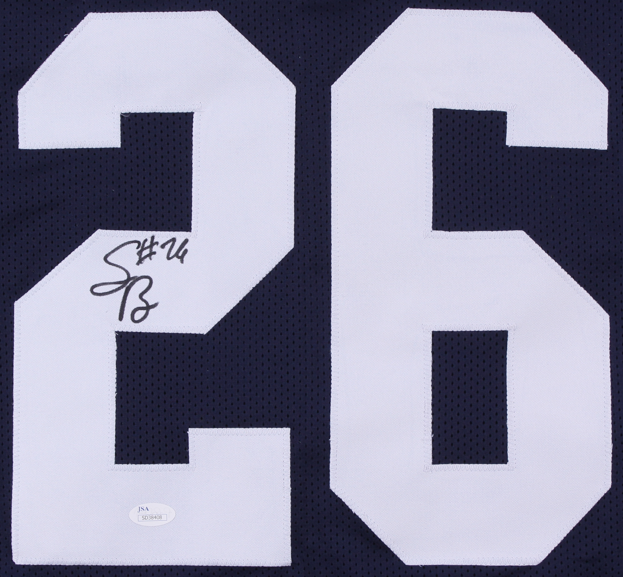 Saquon Barkley Signed Penn State Nittany Lions Jersey (JSA COA) at PristineAuction.com Saquon Barkley Signed Penn State Nittany Lions Jersey (JSA COA) at PristineAuction.com