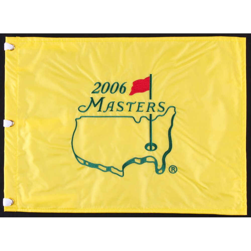 2006 Authentic Masters Pin Flag (Phil Mickelson Champion) Pristine Auction