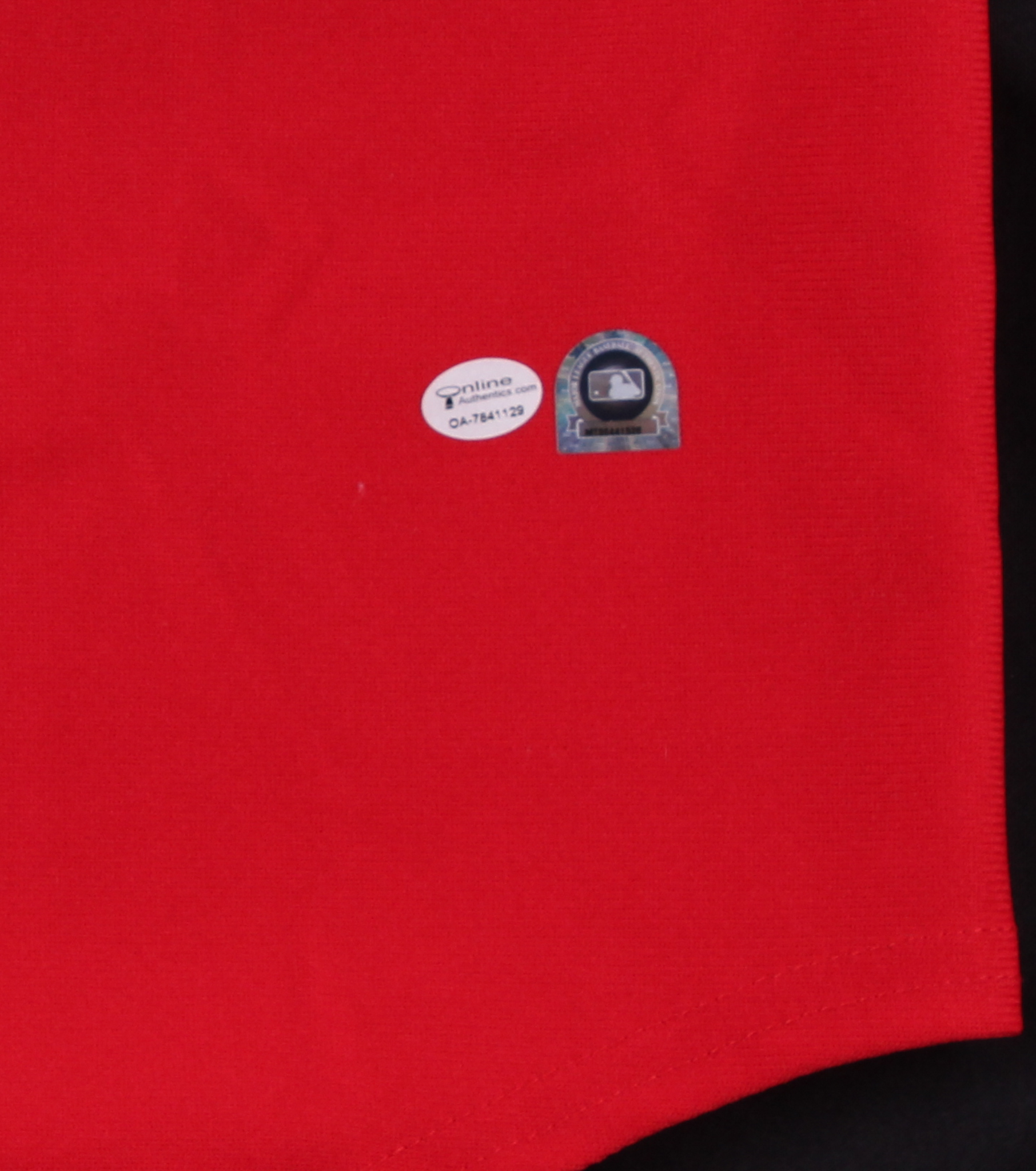 Mark McGwire Signed Team USA Olympic Jersey (MLB Hologram & Online Authentics Hologram) at PristineAuction.com Mark McGwire Signed Team USA Olympic Jersey (MLB Hologram & Online Authentics Hologram) at PristineAuction.com