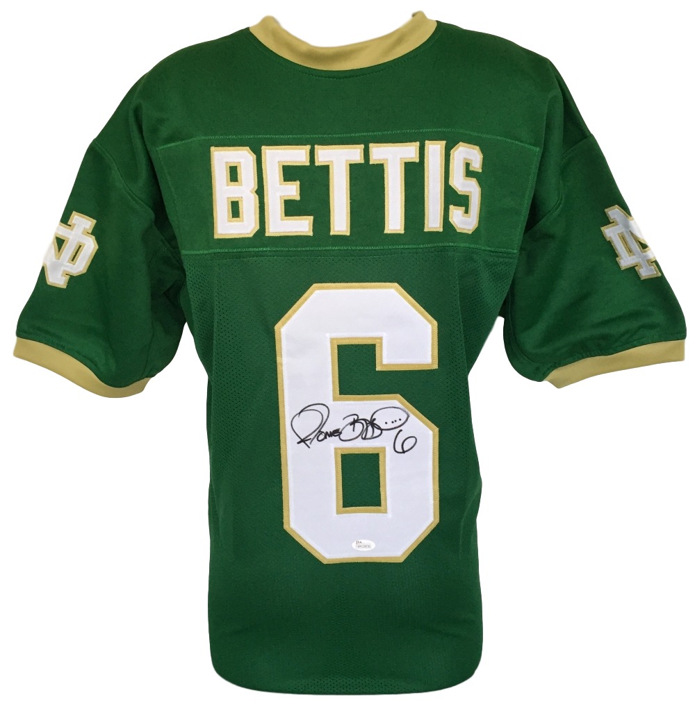 Jerome Bettis Signed Notre Dame Fighting Irish Jersey (JSA COA) at PristineAuction.com Jerome Bettis Signed Notre Dame Fighting Irish Jersey (JSA COA) at PristineAuction.com