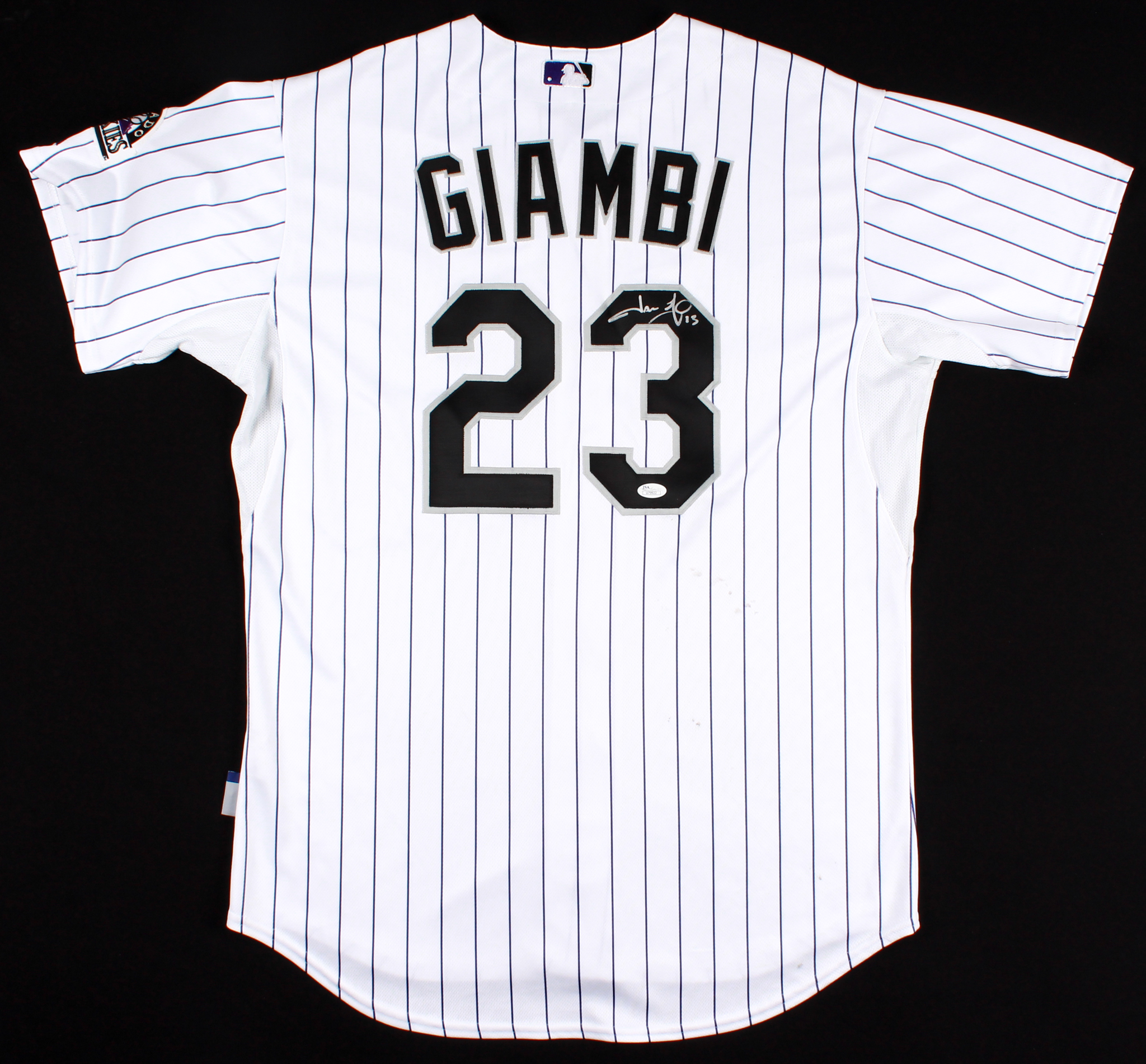 Jason Giambi Signed Rockies Jersey (JSA COA) at PristineAuction.com Jason Giambi Signed Rockies Jersey (JSA COA) at PristineAuction.com