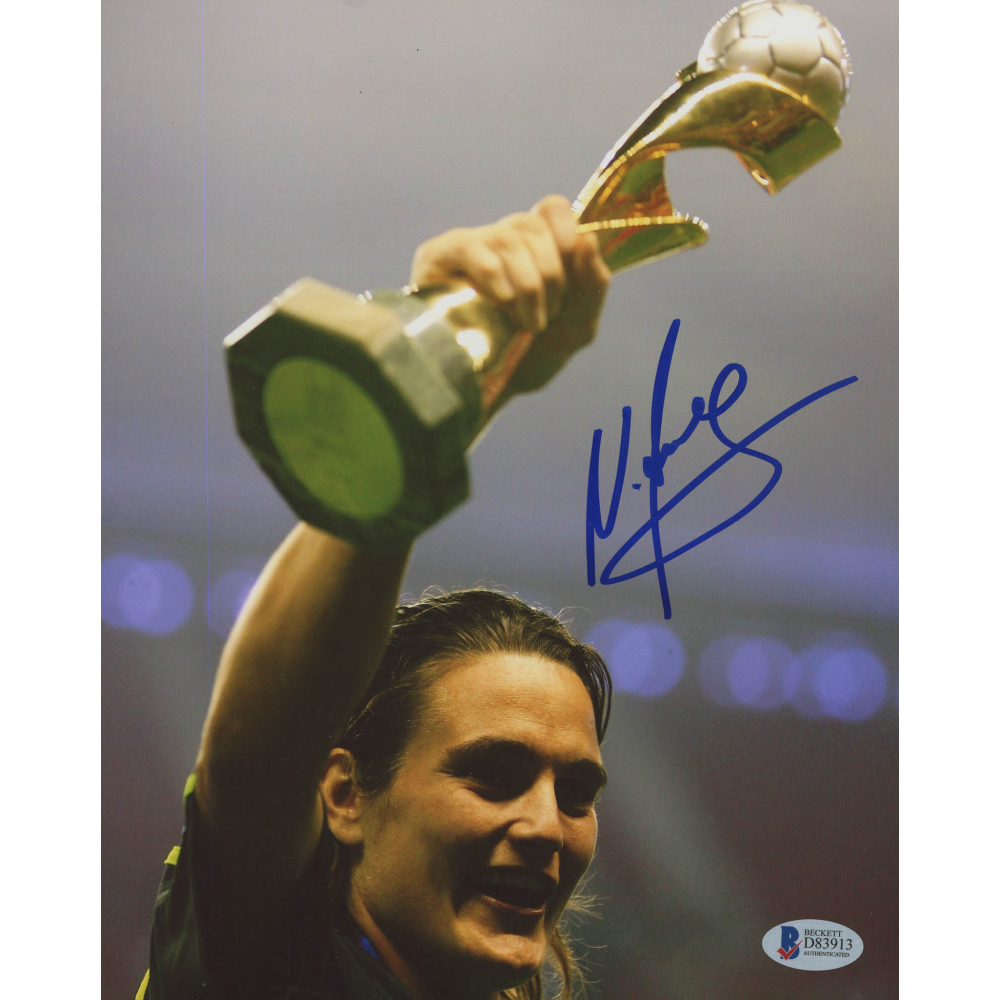 Nadine Angerer Signed 2007 Brazil FIFA World Cup 8x10 Photo (Beckett ...