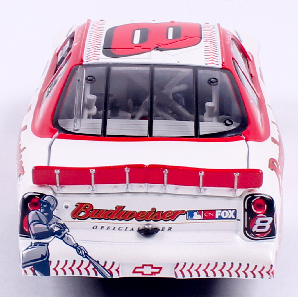 Dale Earnhardt Jr. LE Action Racing NASCAR #8 Budweiser / MLB World Series 2001 Monte Carlo 1:24 Scale Die Cast Stock Car at PristineAuction.com Dale Earnhardt Jr. LE Action Racing NASCAR #8 Budweiser / MLB World Series 2001 Monte Carlo 1:24 Scale Die Cast Stock Car at PristineAuction.com