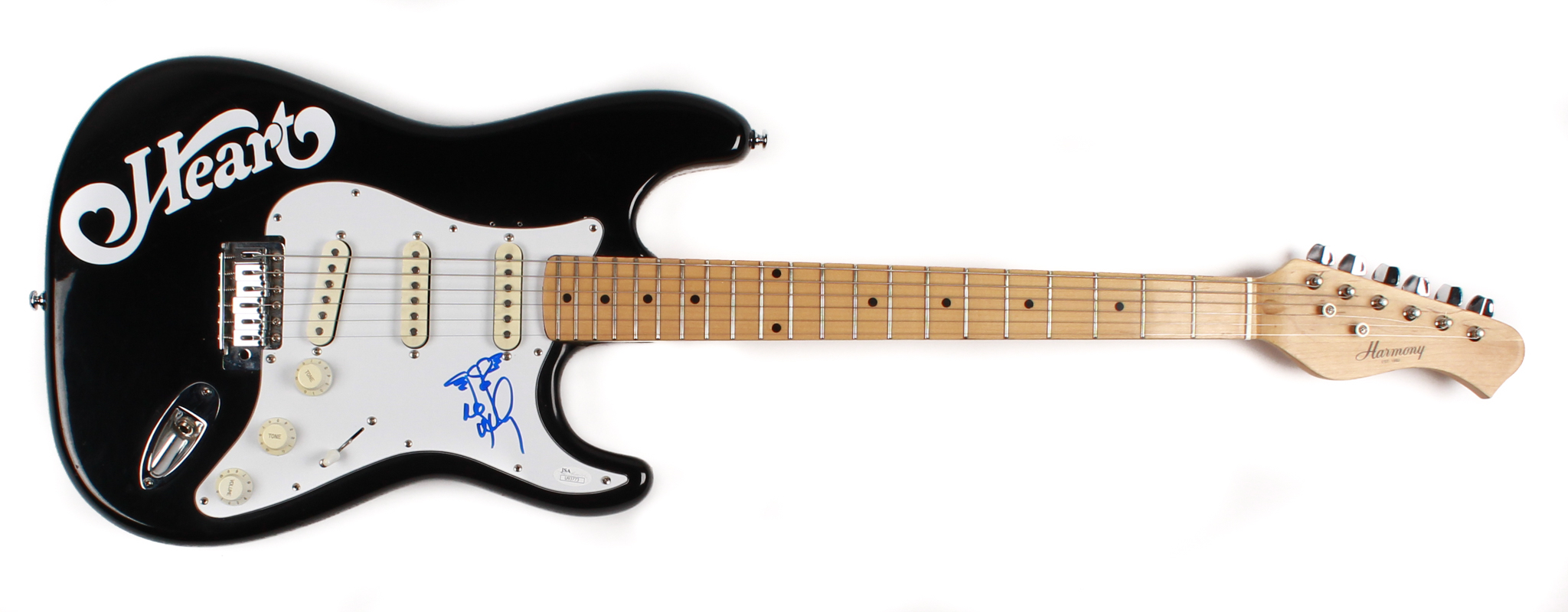 Nancy Wilson Signed Heart Full-Size Electric Guitar (JSA COA) at PristineAuction.com Nancy Wilson Signed Heart Full-Size Electric Guitar (JSA COA) at PristineAuction.com