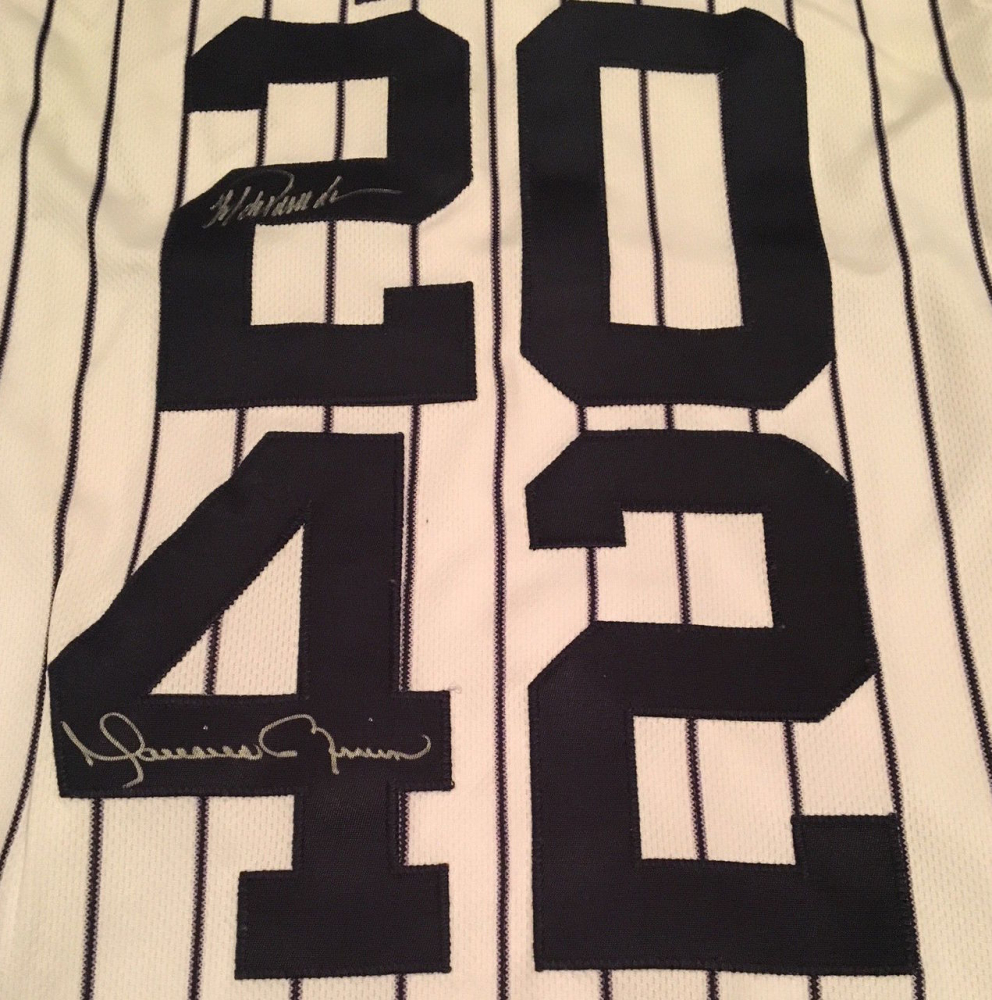 thumbnail image 2 of New York Yankees Retired Number Patch Combo - Jeter, Posada, Pettitte, Rivera - 3" Round Set 2 of 3