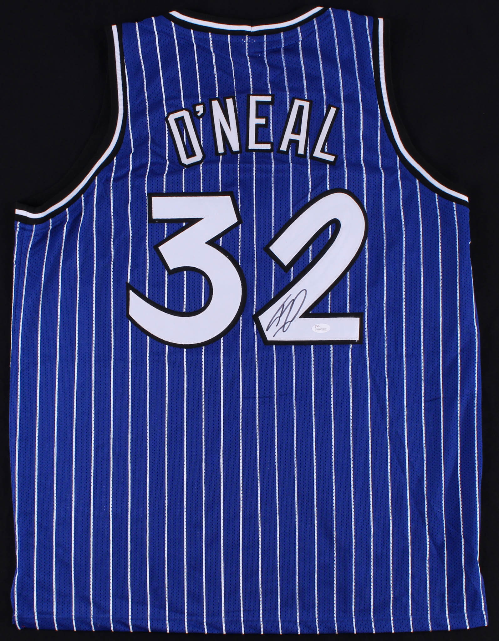 Shaquille O'Neal Signed Magic Jersey (JSA COA) at PristineAuction.com Shaquille O'Neal Signed Magic Jersey (JSA COA) at PristineAuction.com