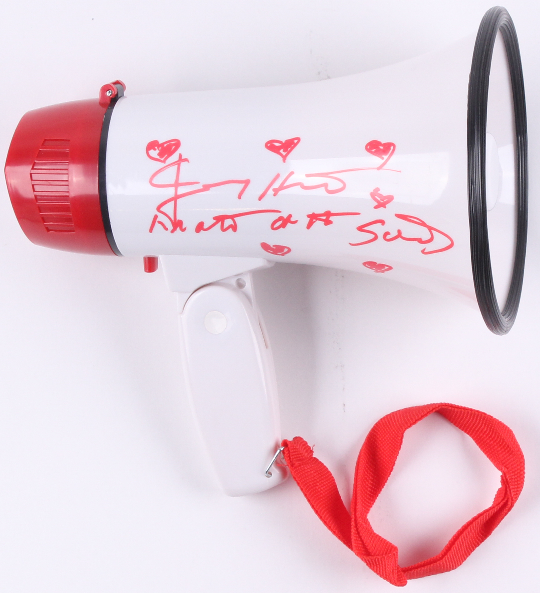 Jimmy Hart Signed Megaphone Inscribed "Mouth of the South" (MAB Hologram) at PristineAuction.com Jimmy Hart Signed Megaphone Inscribed "Mouth of the South" (MAB Hologram) at PristineAuction.com