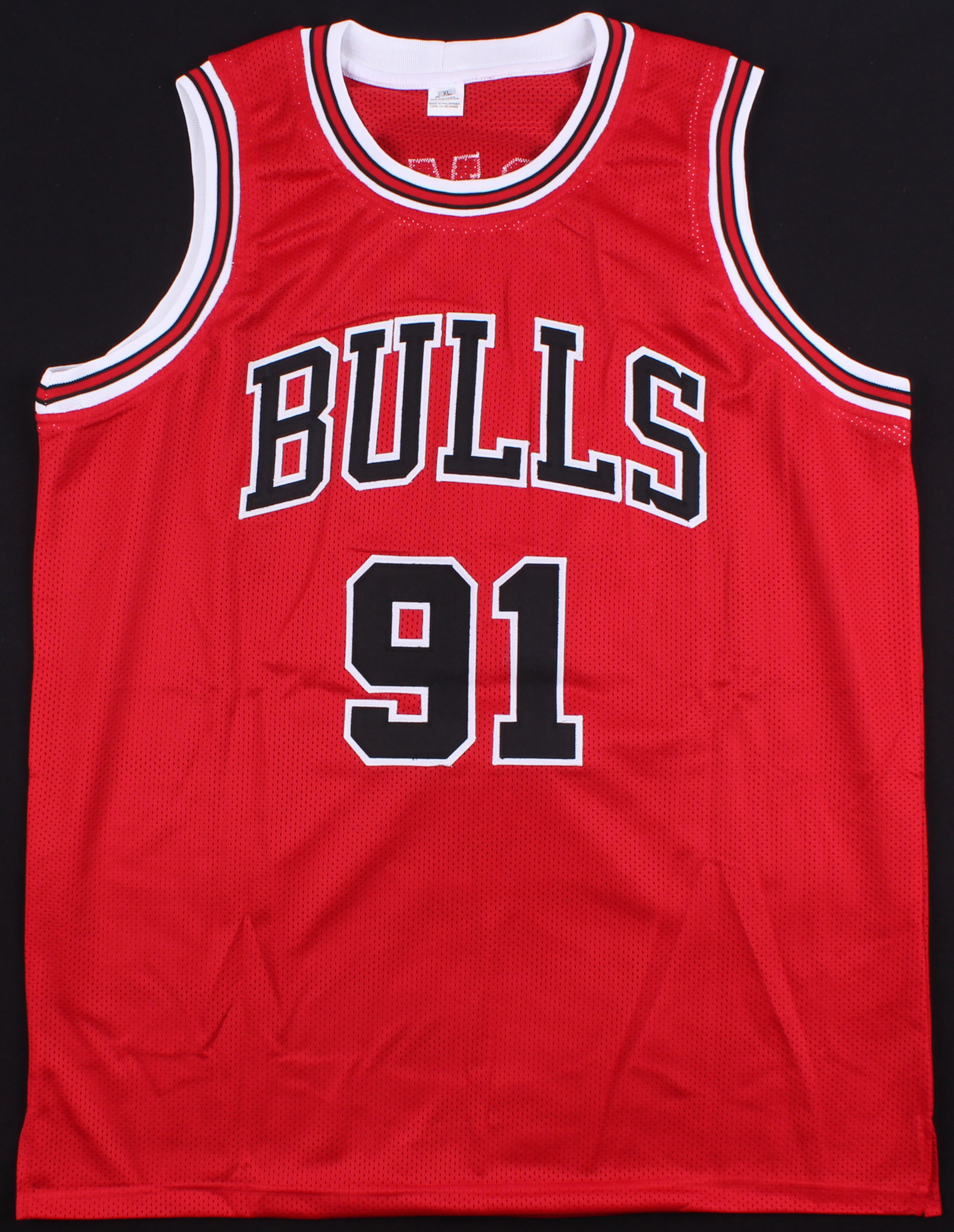 Dennis Rodman Signed Bulls Jersey (JSA COA) at PristineAuction.com Dennis Rodman Signed Bulls Jersey (JSA COA) at PristineAuction.com