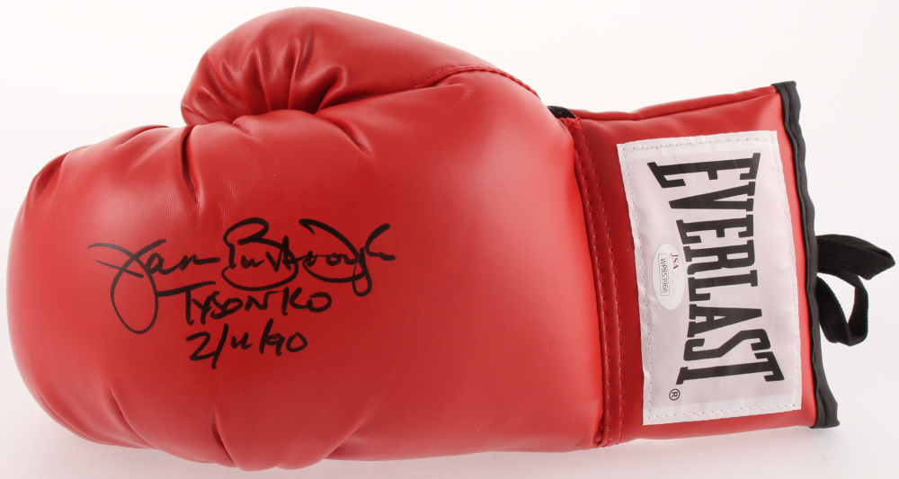 buster douglas signed glove