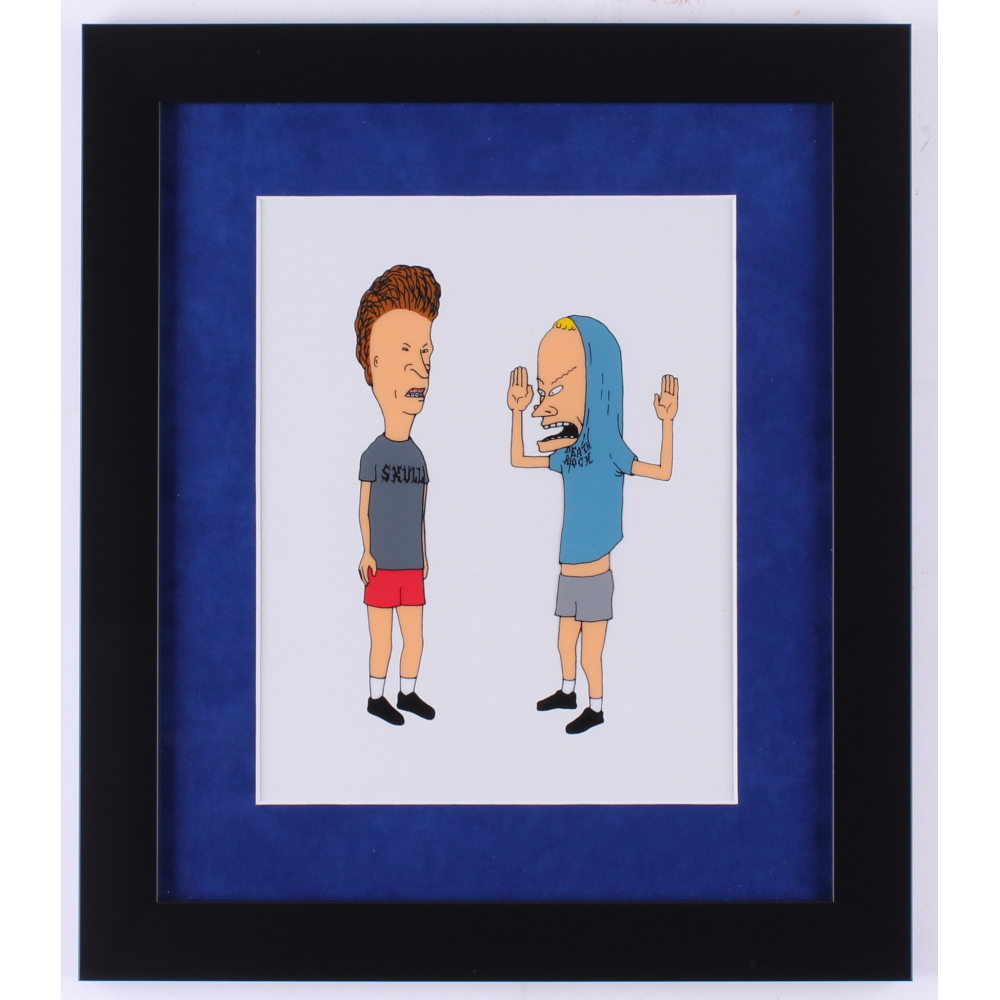 Beavis & Butthead LE 13x15 Custom Framed Animation Serigraph Cel ...
