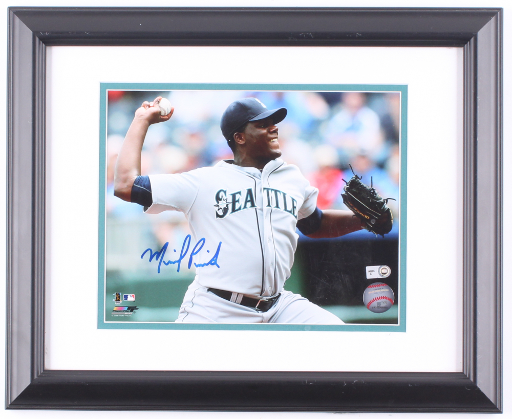 Sports Memorabilia Auction Pristine Michael Pineda Signed Mariners 13x16 Custom Frames Photo Display Mlb Hologram