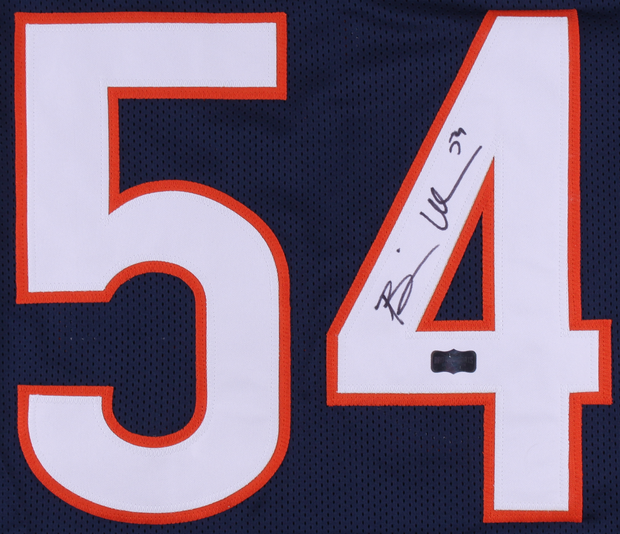 Brian Urlacher Signed Jersey (Radtke COA) at PristineAuction.com Brian Urlacher Signed Jersey (Radtke COA) at PristineAuction.com