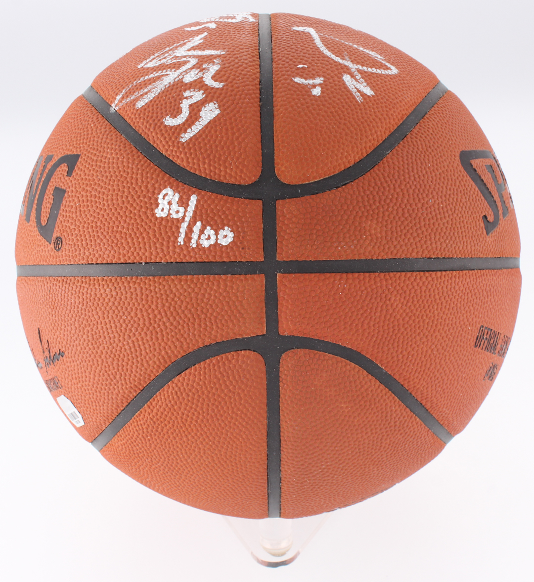 2015 Golden State Warriors Limited Edition NBA Game Ball Signed by (7) with Stephen Curry, Klay Thompson, Andre Iguodala, Shaun Livingston, David Lee (Fanatics Hologram) at PristineAuction.com 2015 Golden State Warriors Limited Edition NBA Game Ball Signed by (7) with Stephen Curry, Klay Thompson, Andre Iguodala, Shaun Livingston, David Lee (Fanatics Hologram) at PristineAuction.com